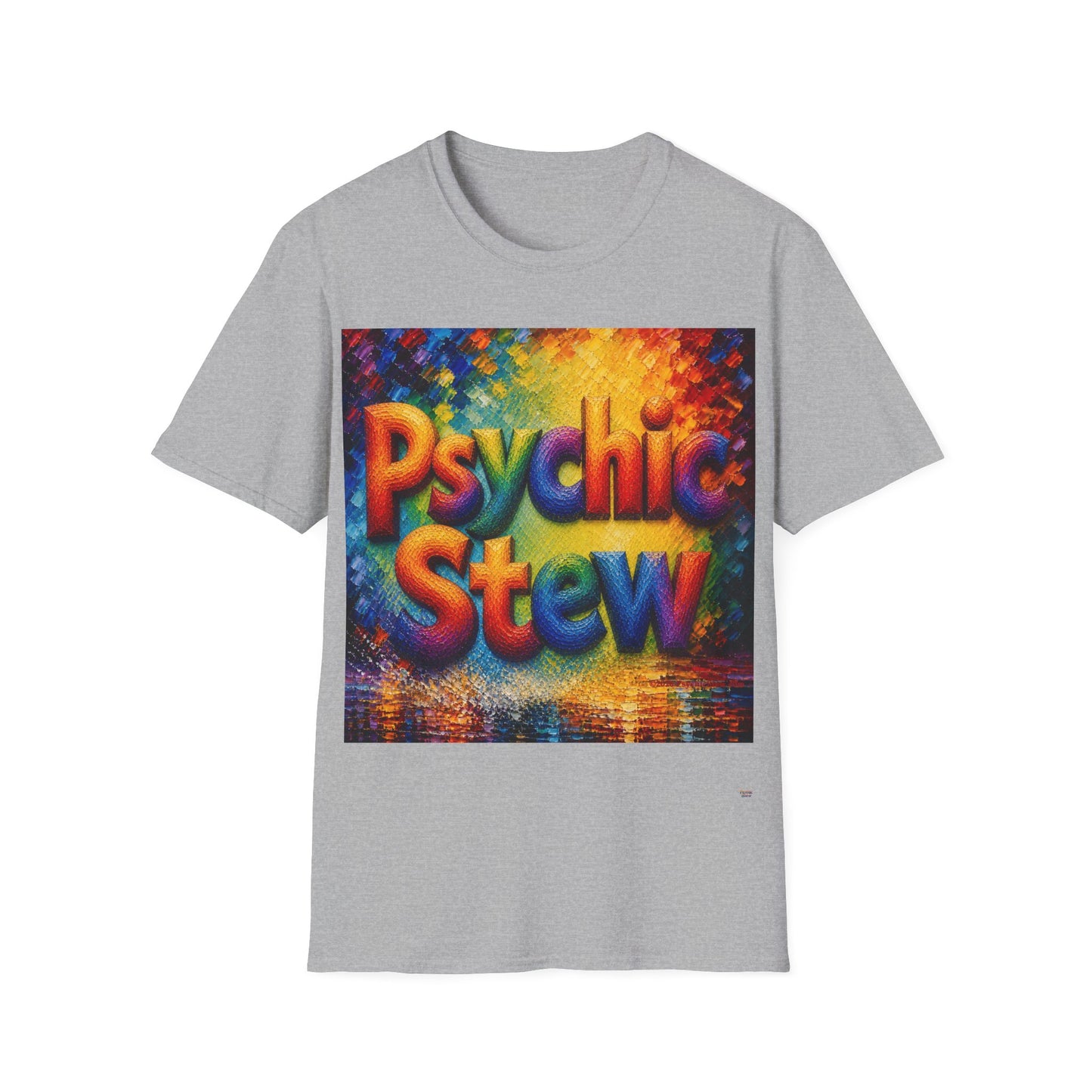 Good Vibes Painted Psychic Stew T-Shirt | 13 Colors | S - 3XL