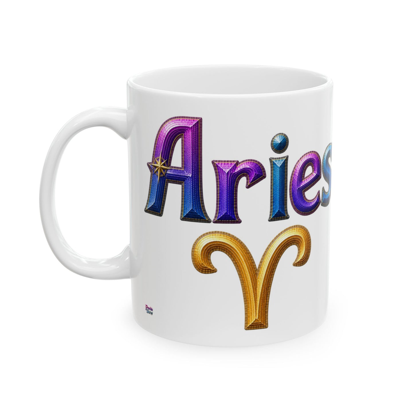 Aries Zodiac Mug | Ceramic Coffee Mug 11oz. | 15oz.