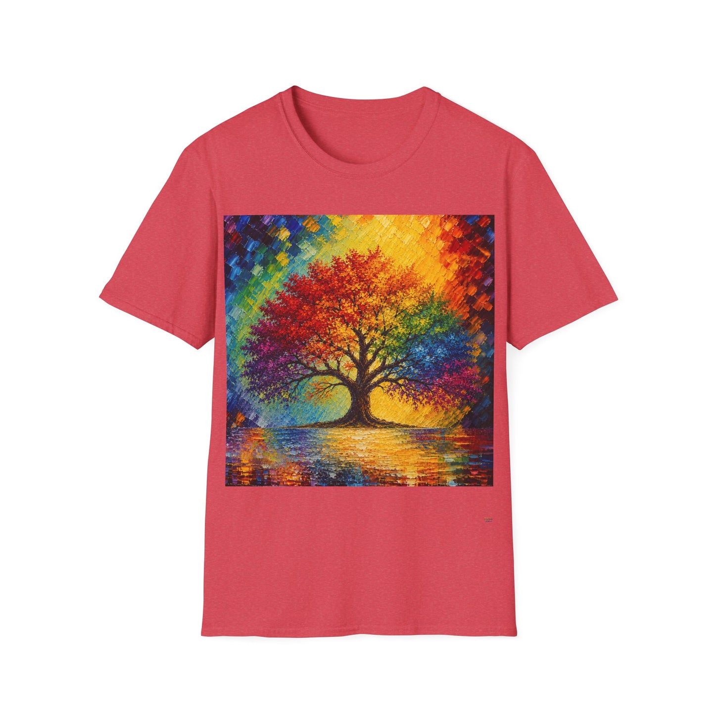 Good Vibes Painted Tree T-Shirt | 13 Colors | S - 3XL