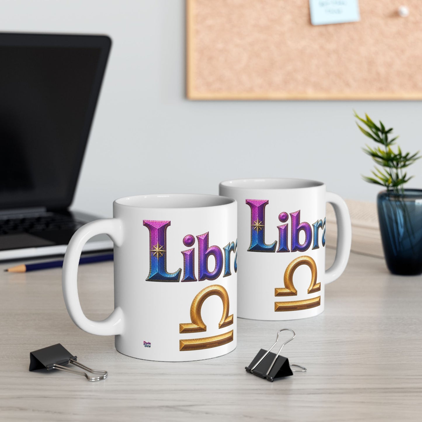 Libra Zodiac Mug | Ceramic Coffee Mug 11oz. | 15oz.