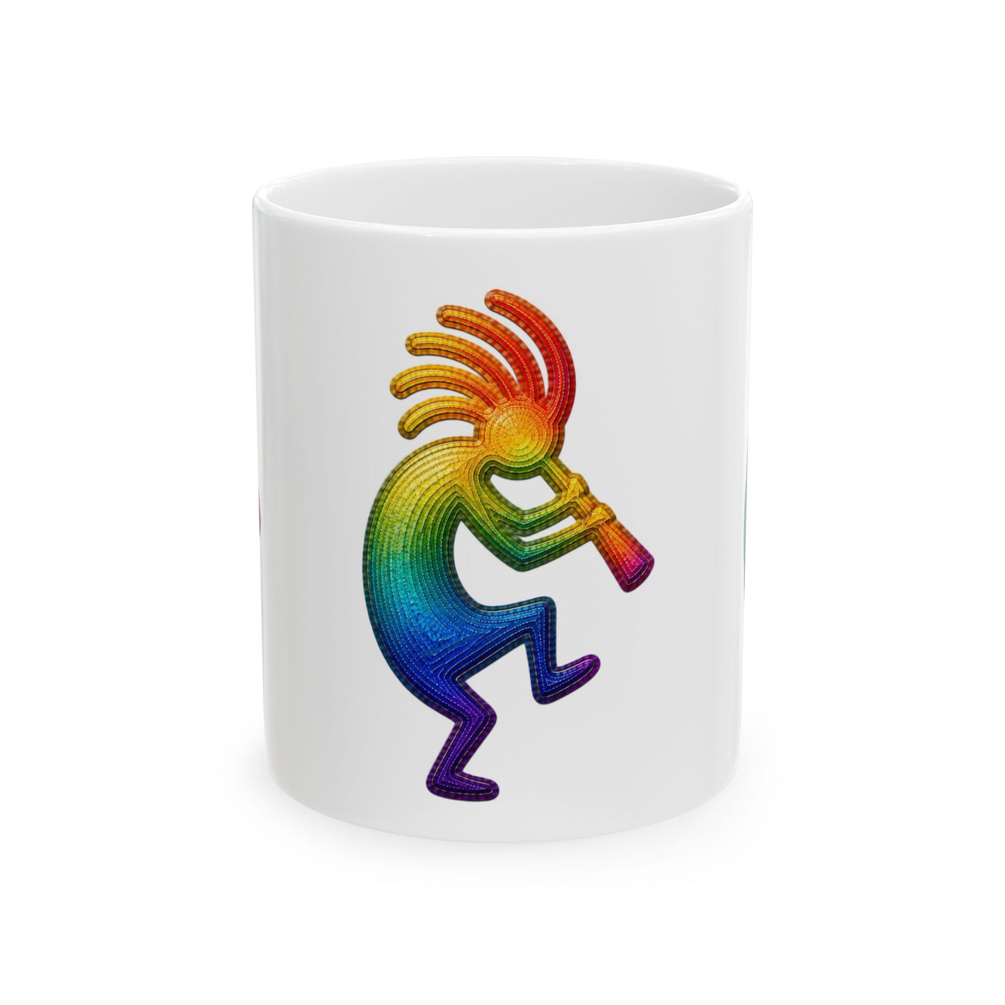 Good Vibes Kokopelli Mug | Ceramic Coffee Mug 11oz. | 15oz.