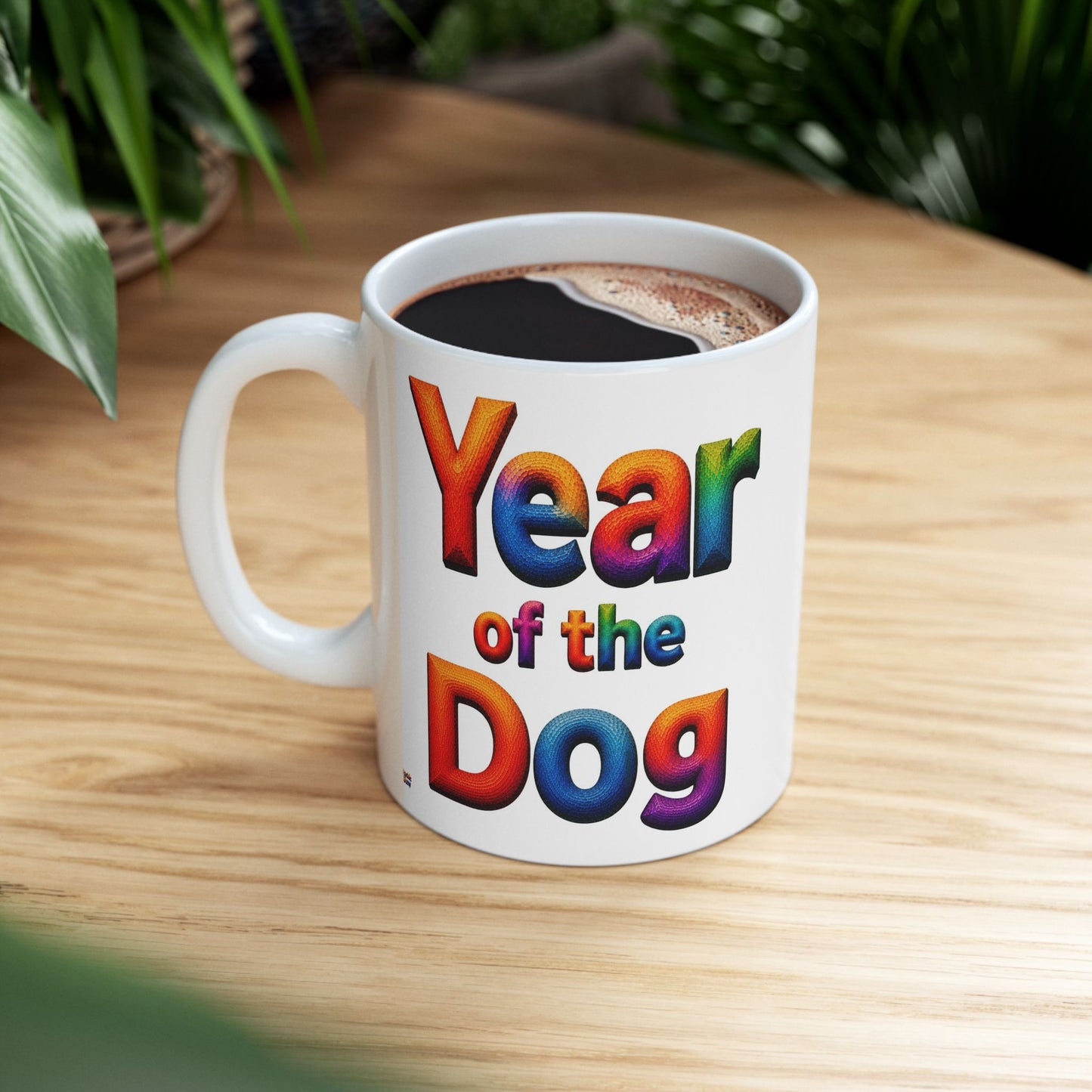 Year of the Dog Mug | Ceramic Coffee Mug 11oz. | 15oz.