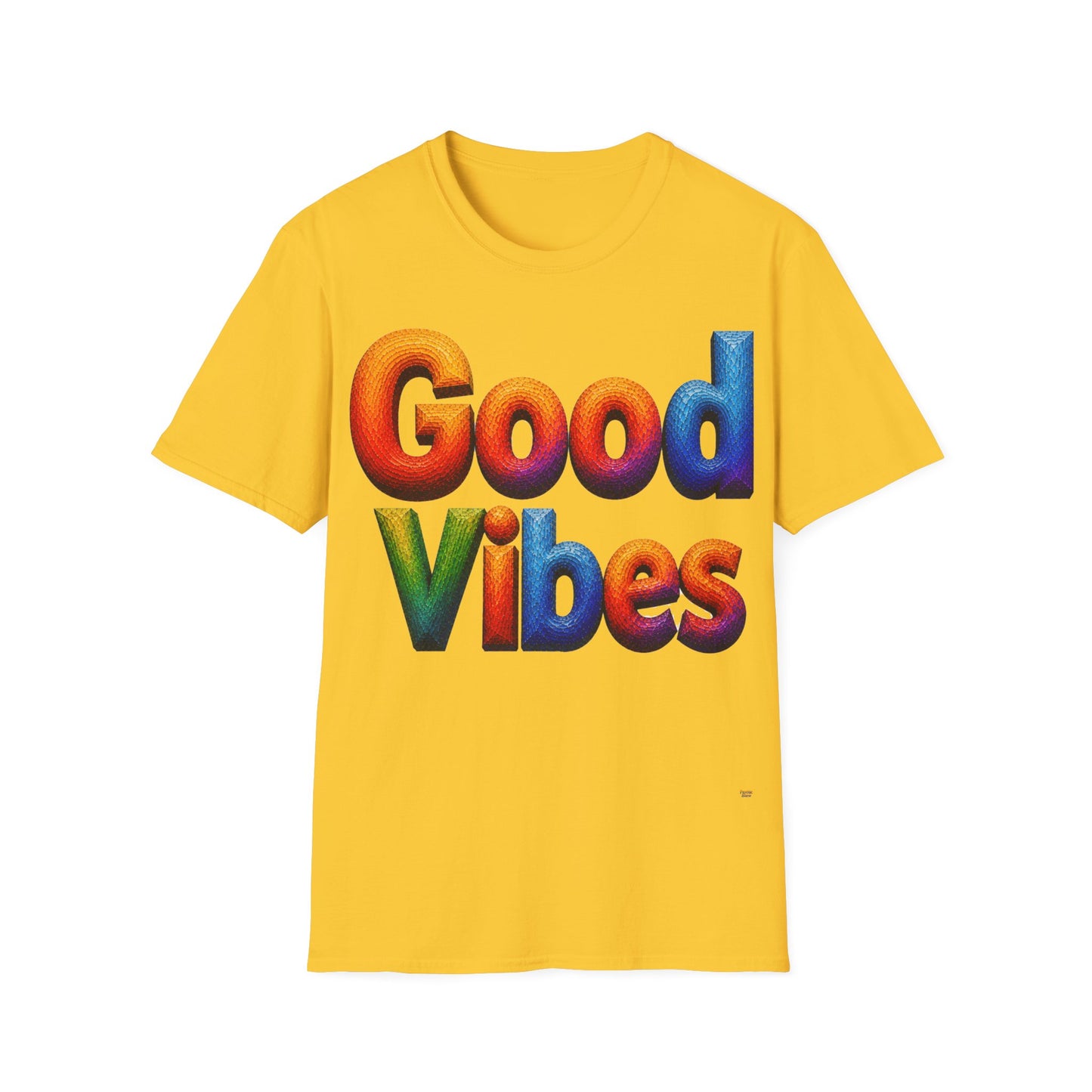 Colorful Good Vibes T-Shirt | 13 Colors | S - 3XL