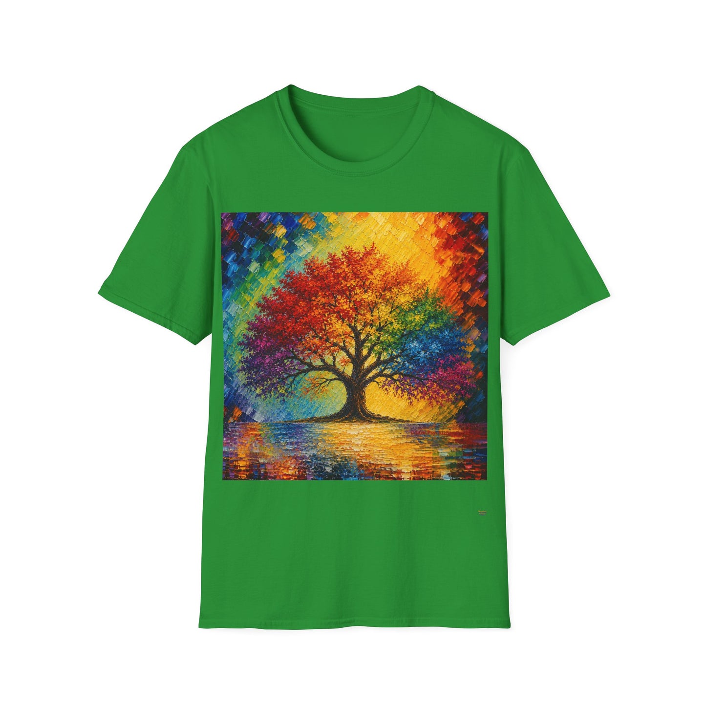 Good Vibes Painted Tree T-Shirt | 13 Colors | S - 3XL