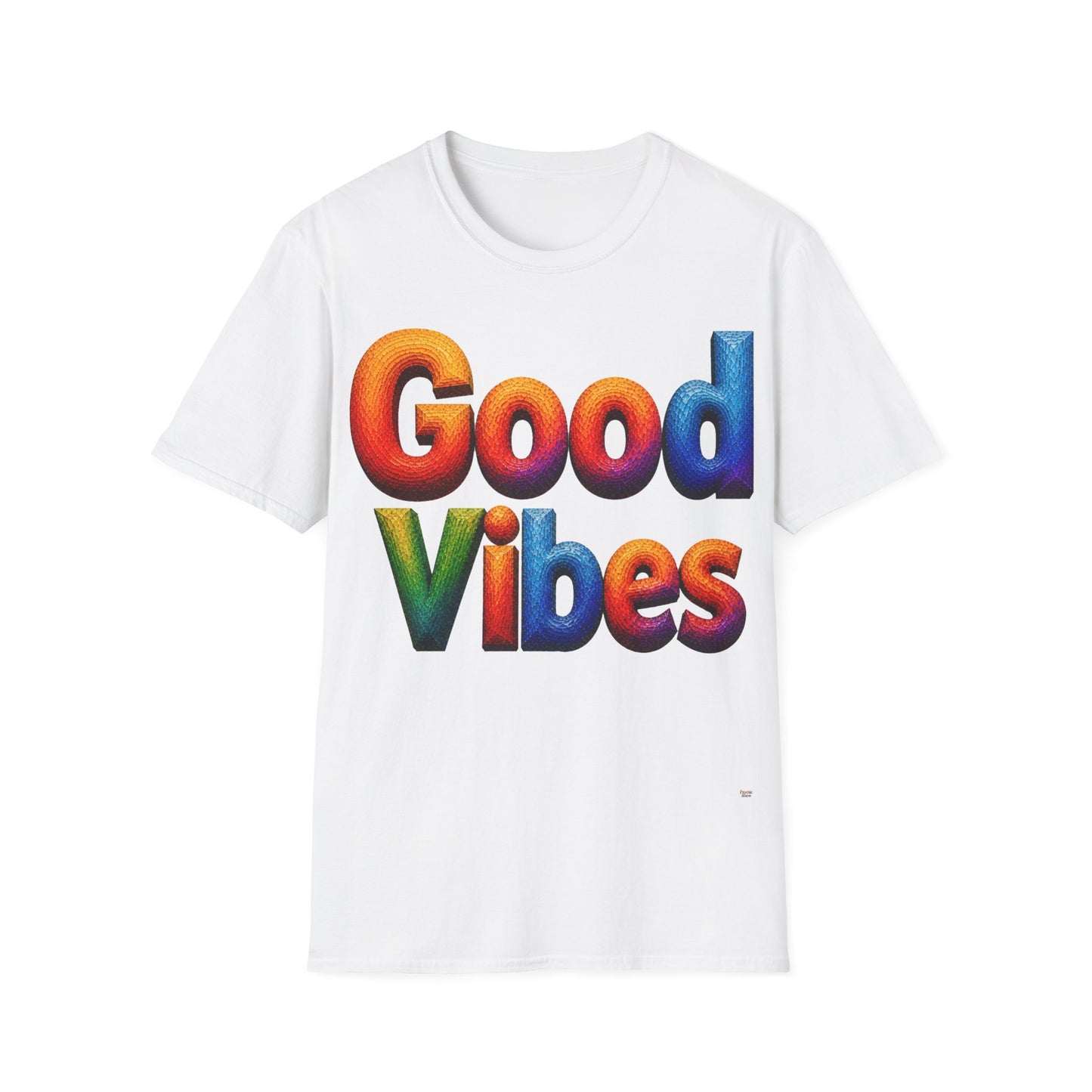 Colorful Good Vibes T-Shirt | 13 Colors | S - 3XL