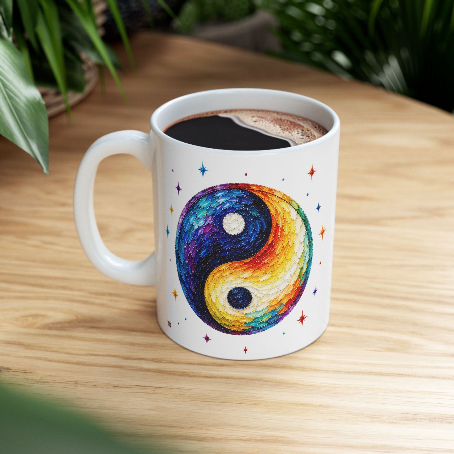 Yin-Yang Mug | Ceramic Coffee Mug 11oz. | 15oz.