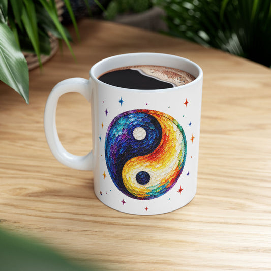 Yin-Yang Mug | Ceramic Coffee Mug 11oz. | 15oz.