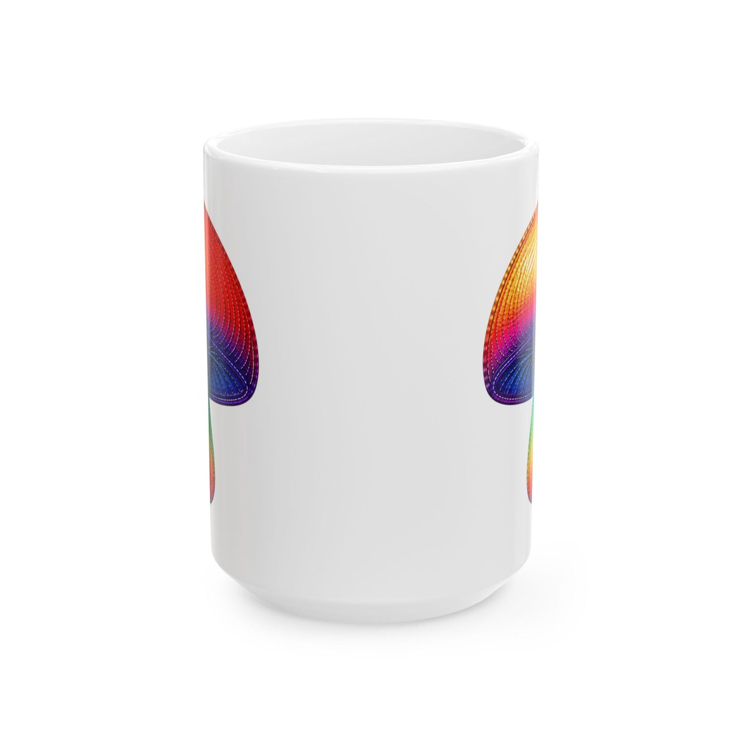 Good Vibes Mushroom Mug | Ceramic Coffee Mug 11oz. | 15oz.