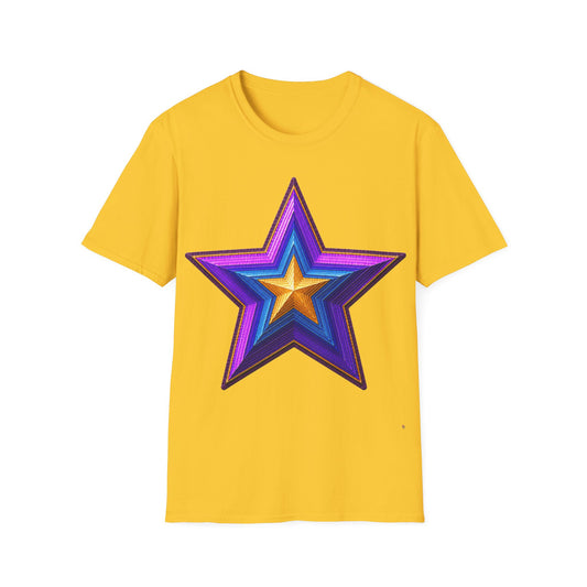 The 3D Star T-Shirt | 14 Colors | S - 3XL