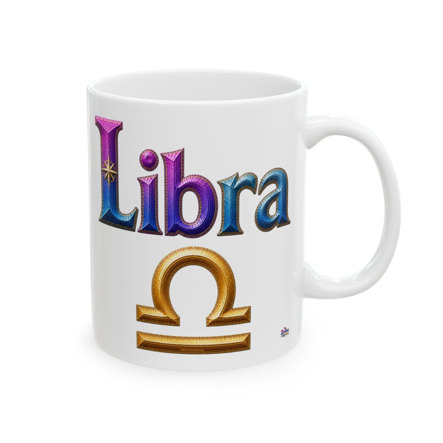 Libra Zodiac Mug | Ceramic Coffee Mug 11oz. | 15oz.