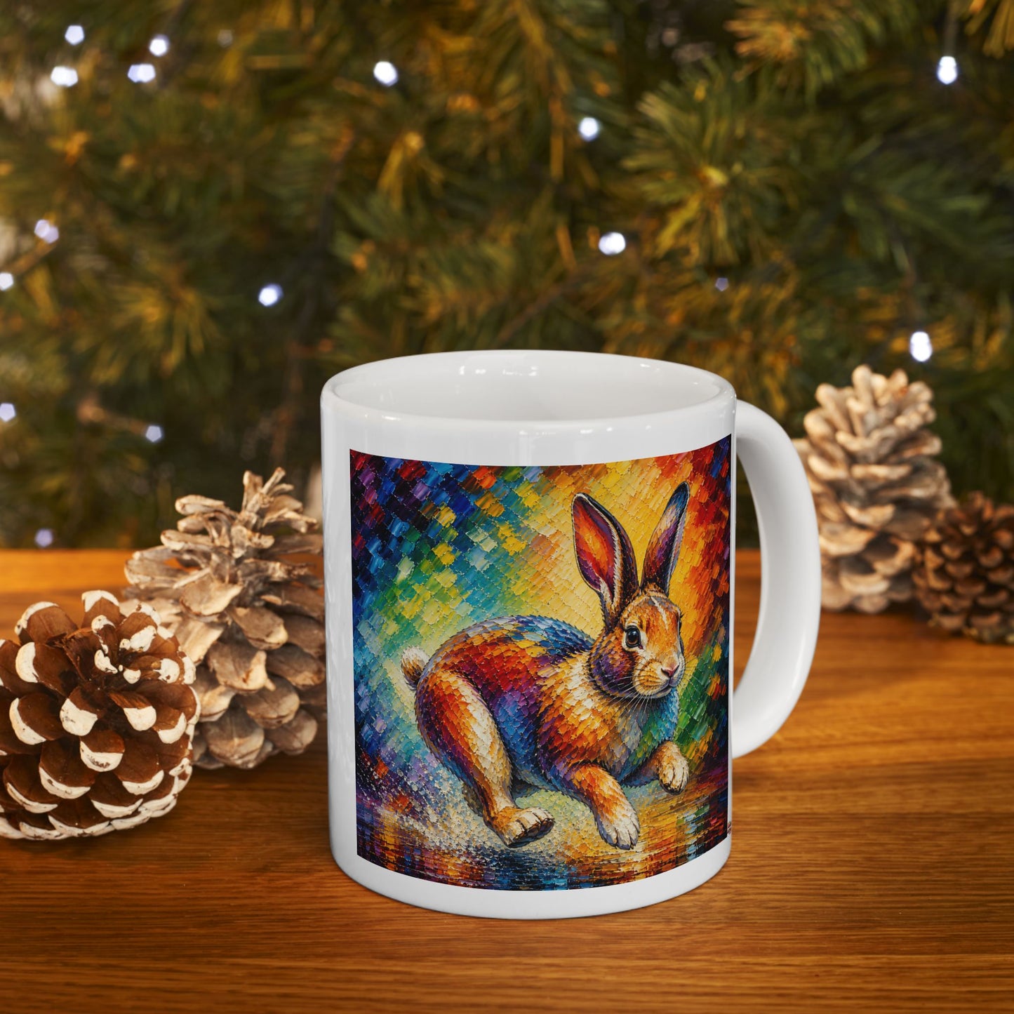 Year of the Rabbit Mug | Ceramic Coffee Mug 11oz. | 15oz.