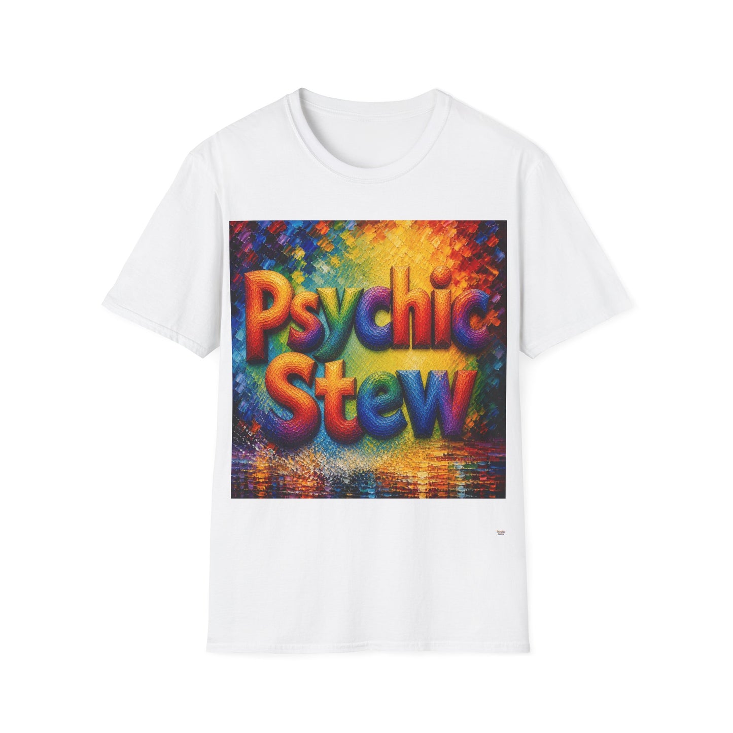 Good Vibes Painted Psychic Stew T-Shirt | 13 Colors | S - 3XL
