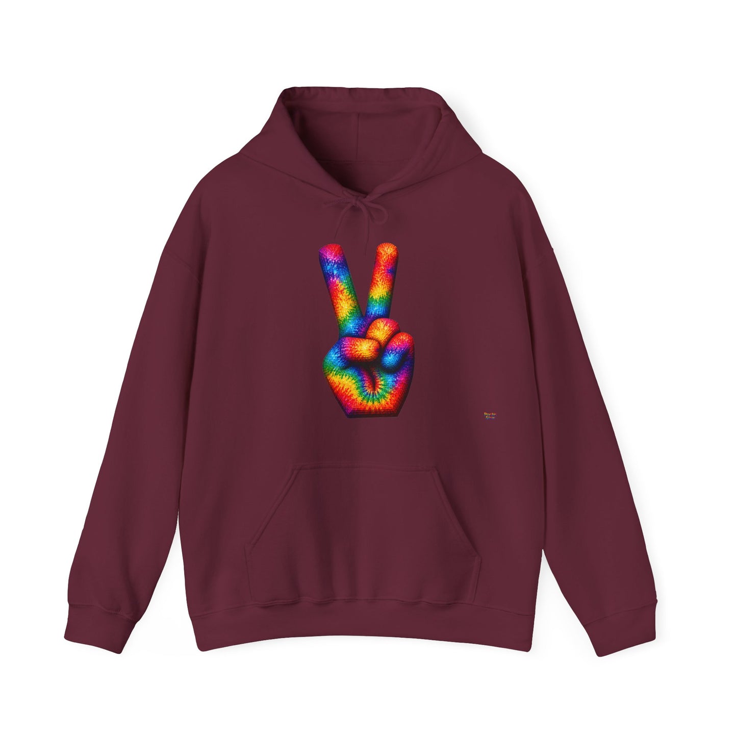 Tie-Dye Peace Hoodie | The Good Vibes Collection