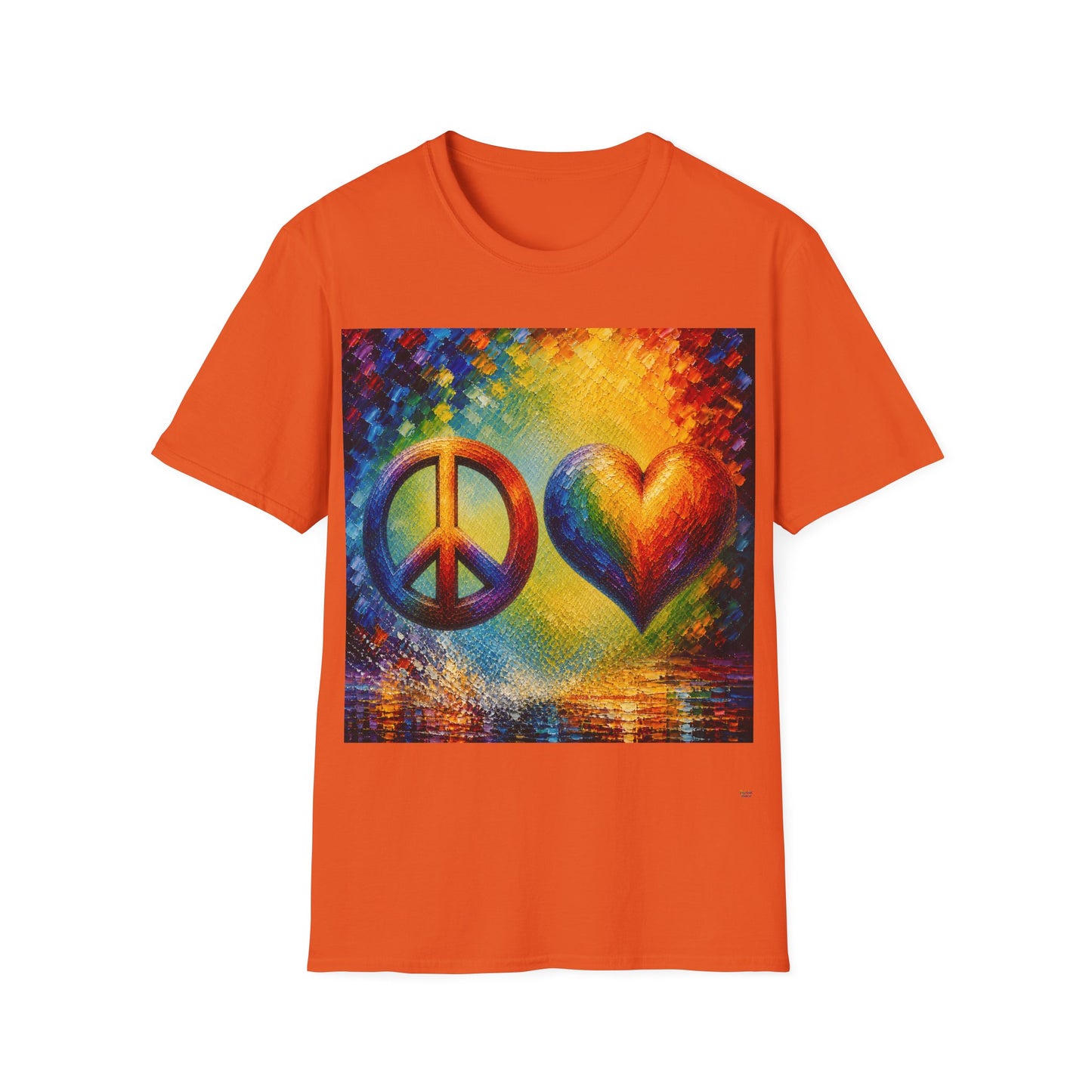 Good Vibes Peace and Love T-Shirt | 13 Colors | S - 3XL