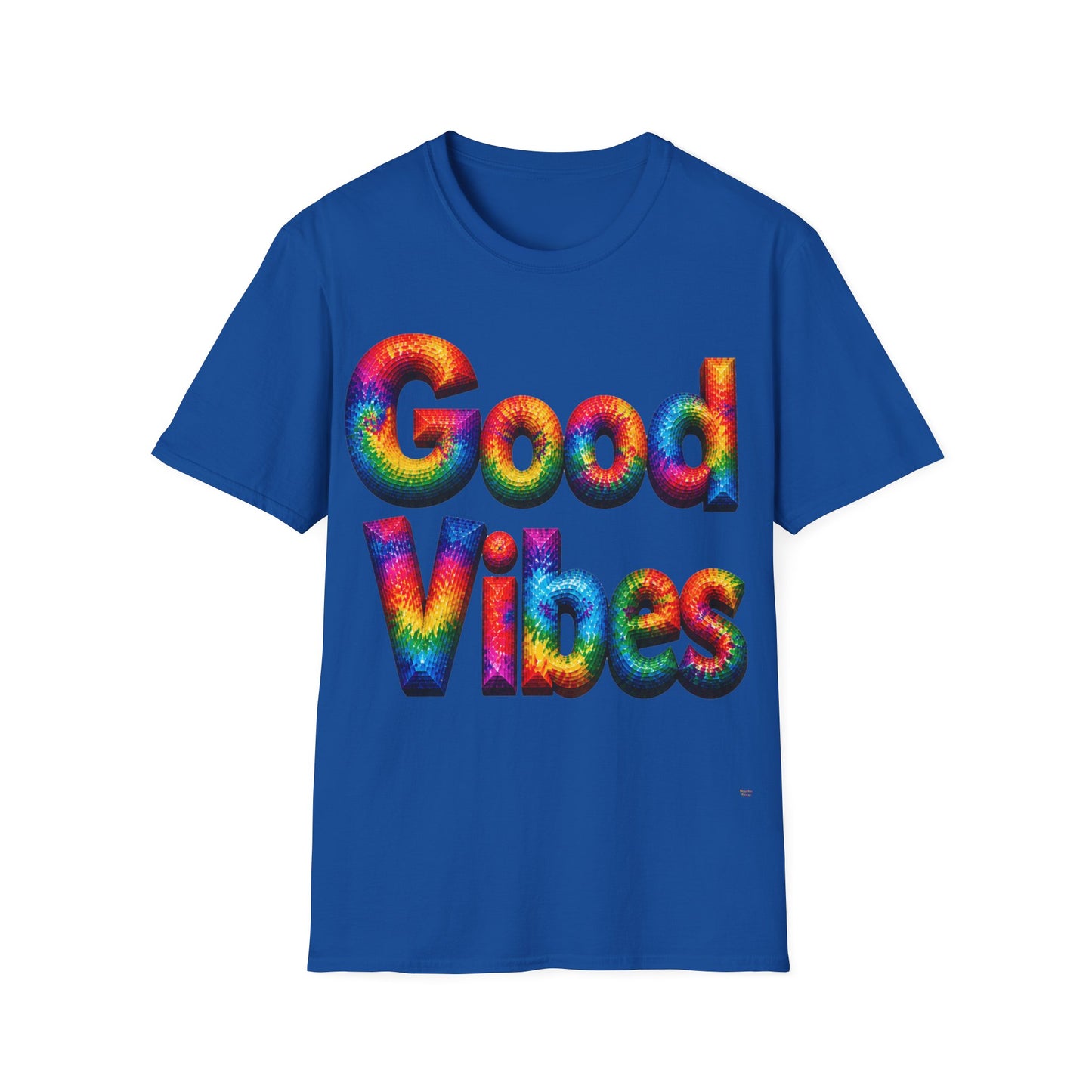 Good Vibes Tie-Dye T-Shirt | 13 Colors | S - 3XL