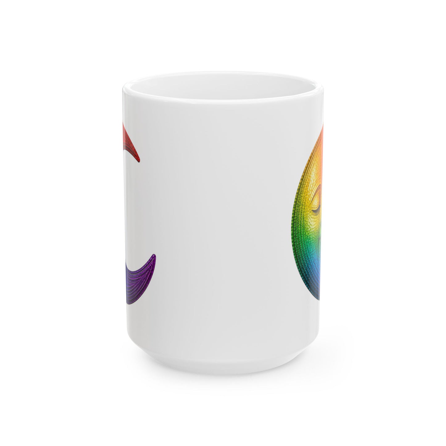 Good Vibes Moon Mug | Ceramic Coffee Mug 11oz. | 15oz.