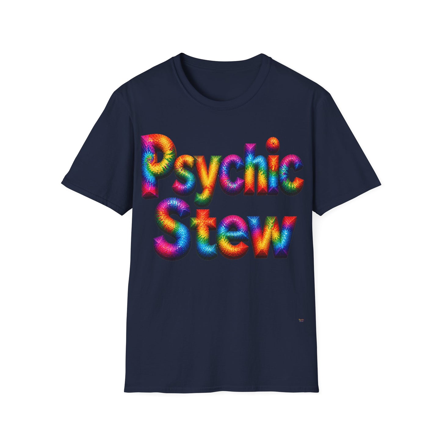 Good Vibes Tie-Dye Psychic Stew T-Shirt | 13 Colors | S - 3XL