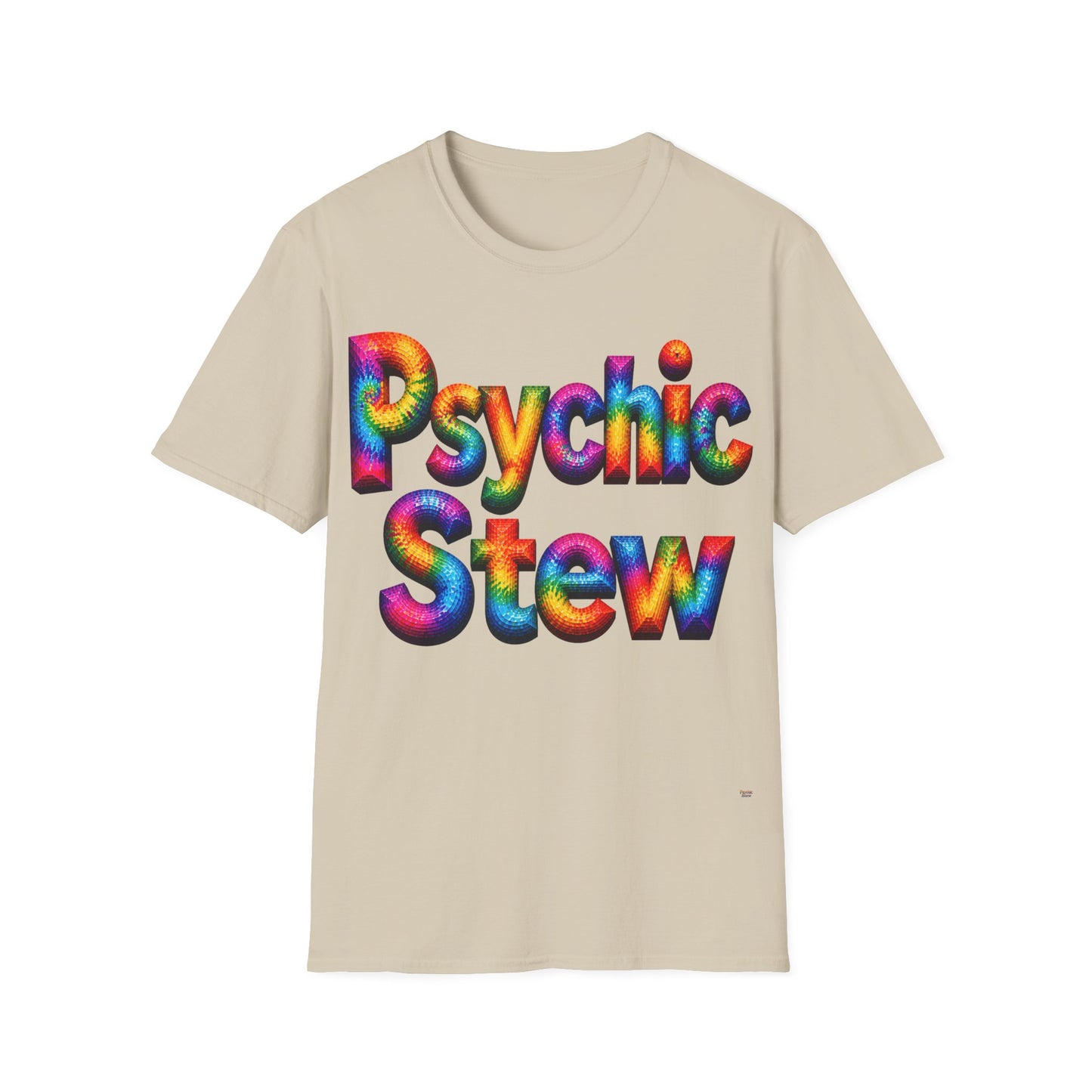 Good Vibes Tie-Dye Psychic Stew T-Shirt | 13 Colors | S - 3XL