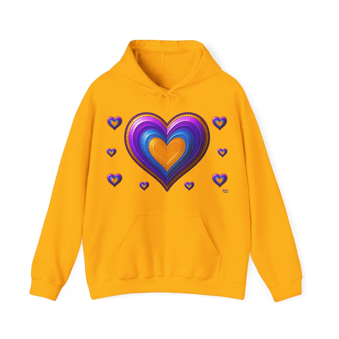 3D Heart Hoodie | The Zodiac Collection