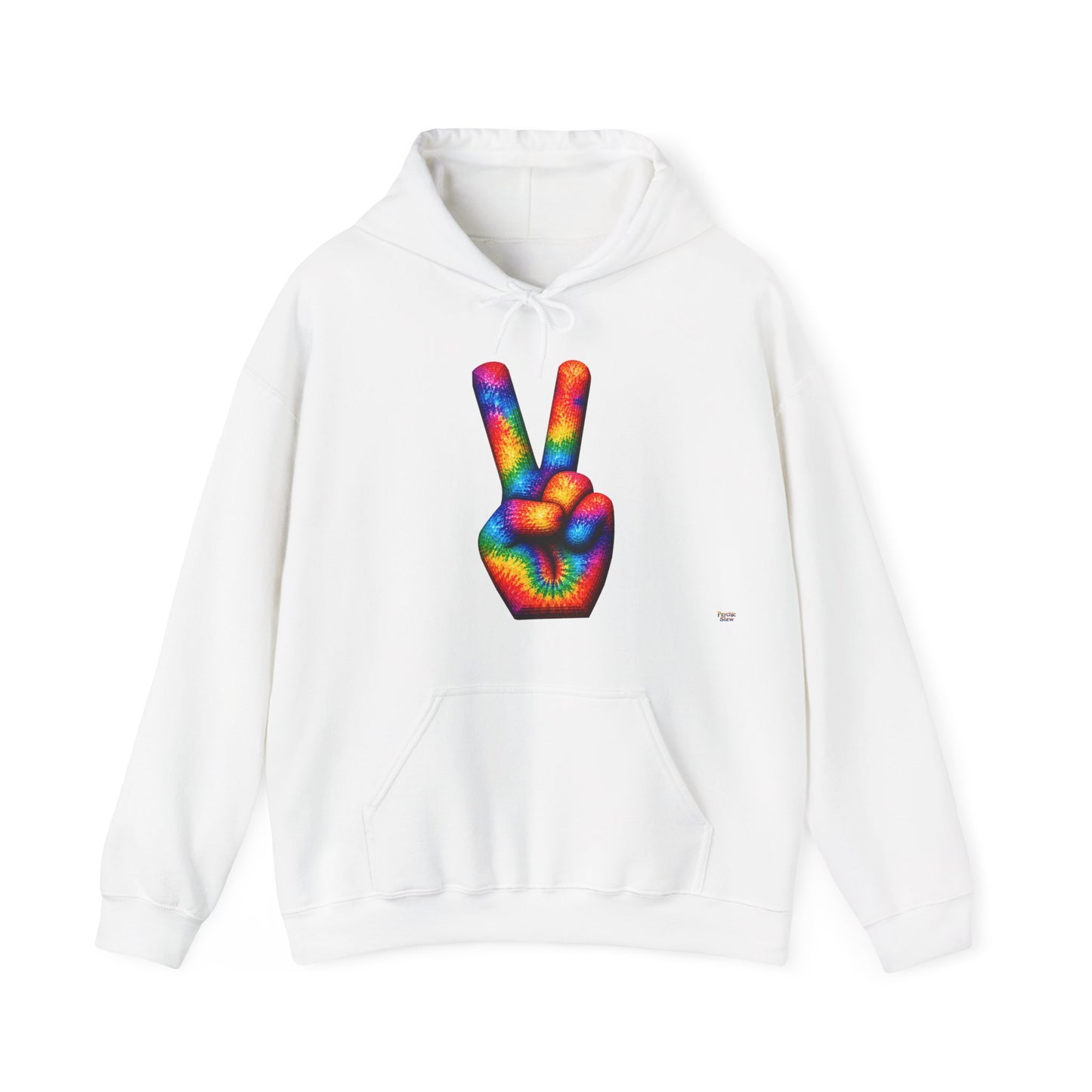 Tie-Dye Peace Hoodie | The Good Vibes Collection