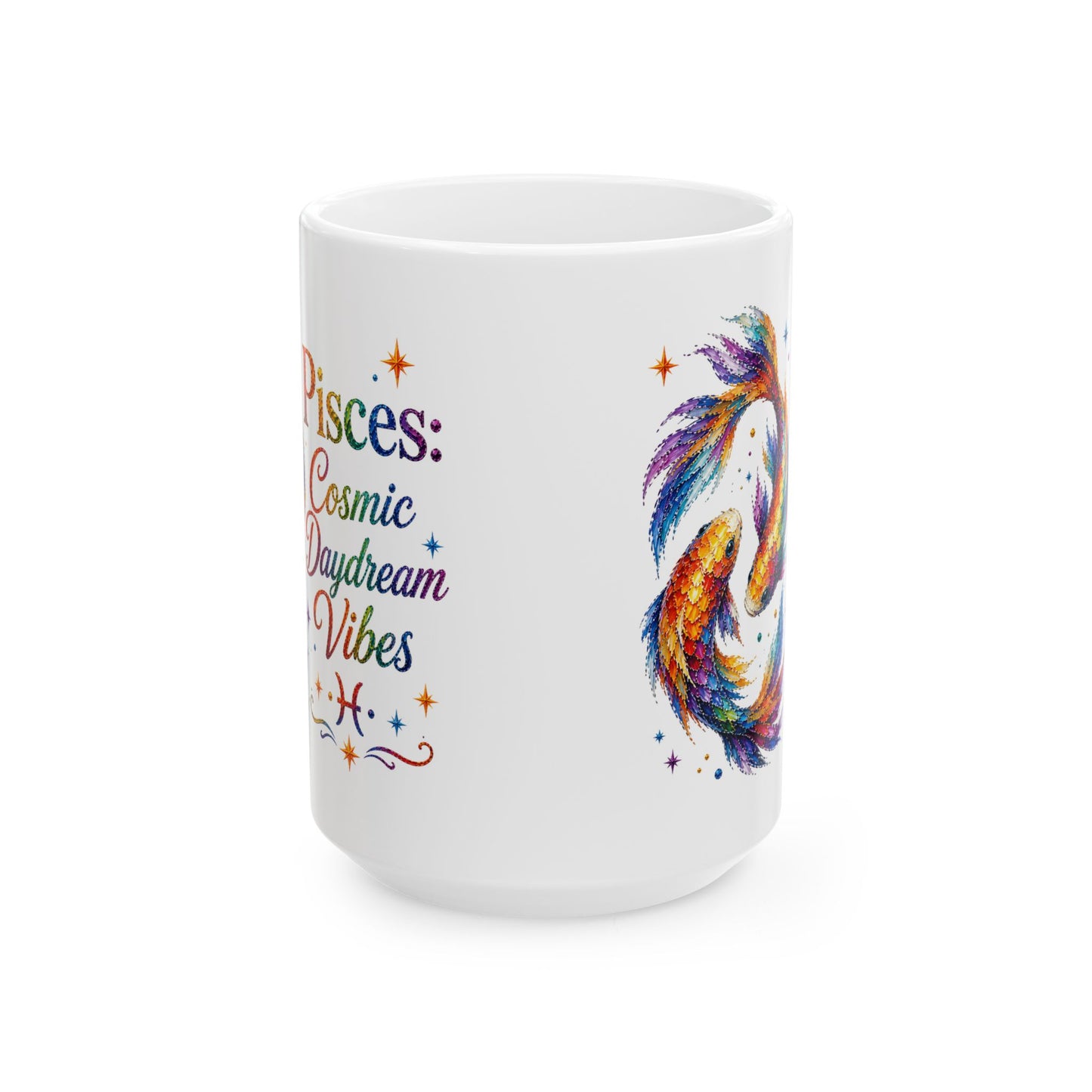 The Pisces Mug | Ceramic Coffee Mug 11oz. | 15oz.