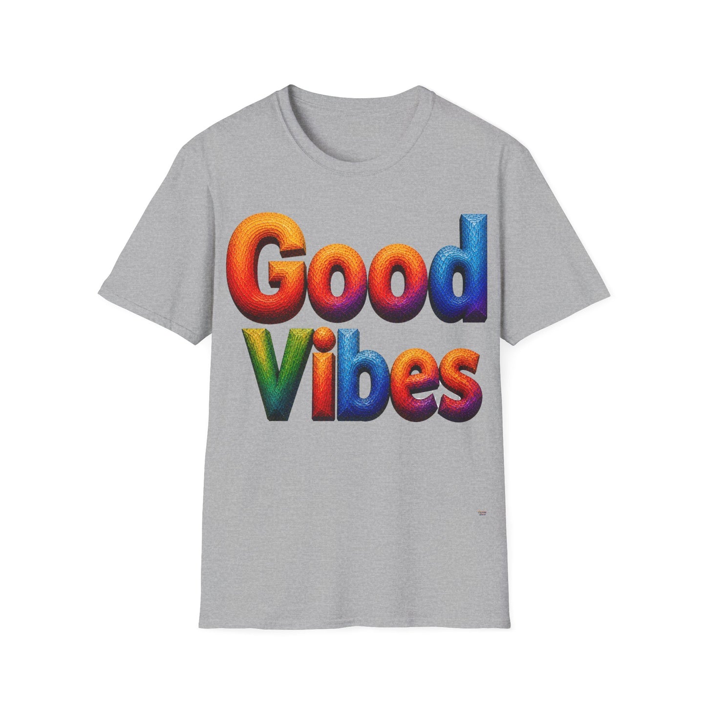 Colorful Good Vibes T-Shirt | 13 Colors | S - 3XL