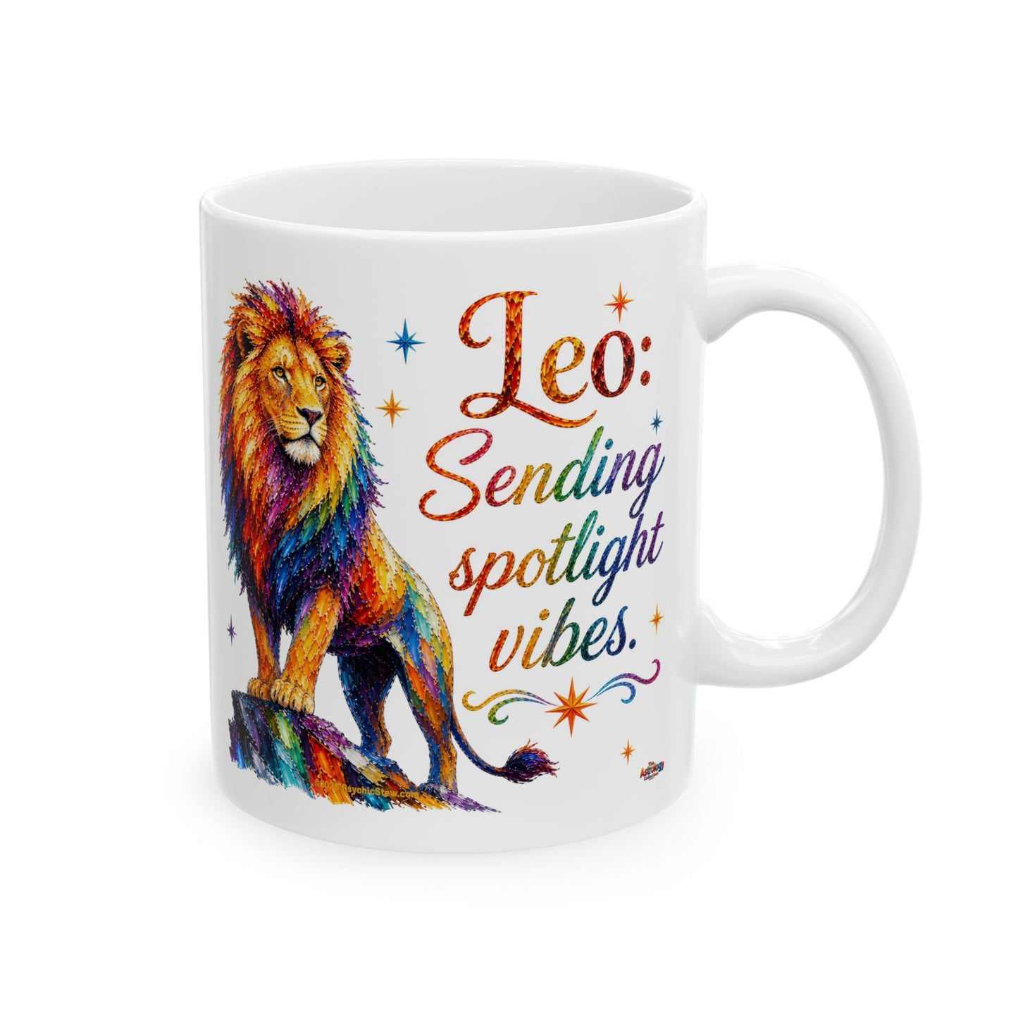 The Leo Mug | Ceramic Coffee Mug 11oz. | 15oz.