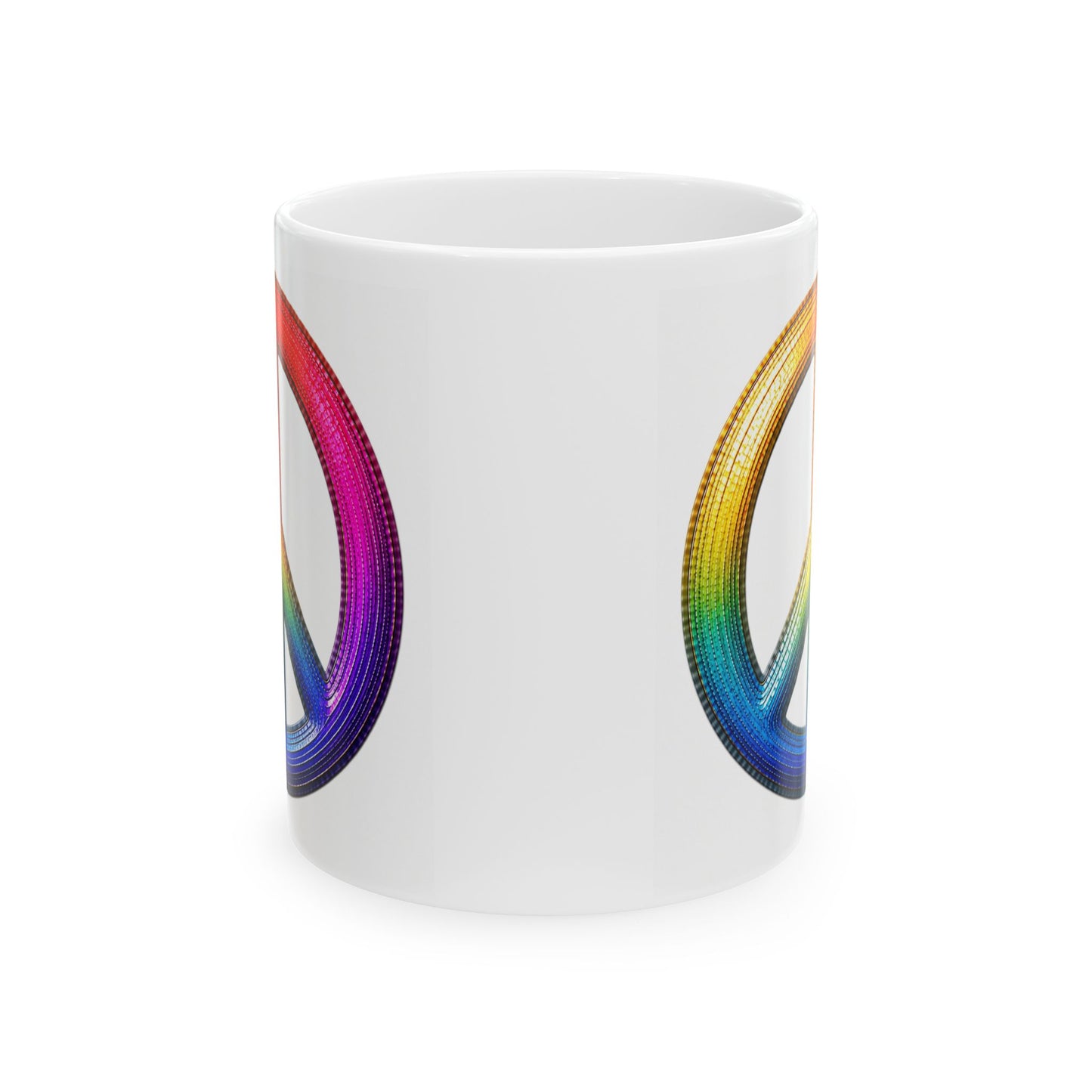 Good Vibes Peace Mug | Ceramic Coffee Mug 11oz. | 15oz.