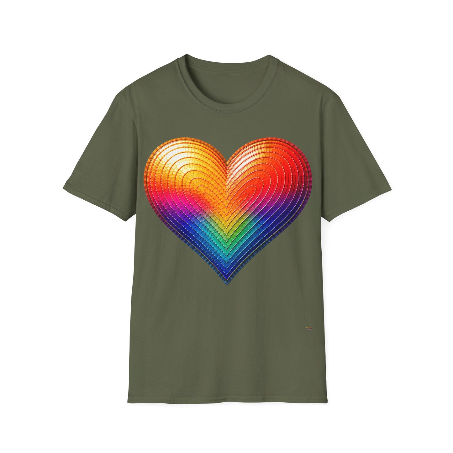 Good Vibes Heart T-Shirt | 13 Colors | S - 3XL