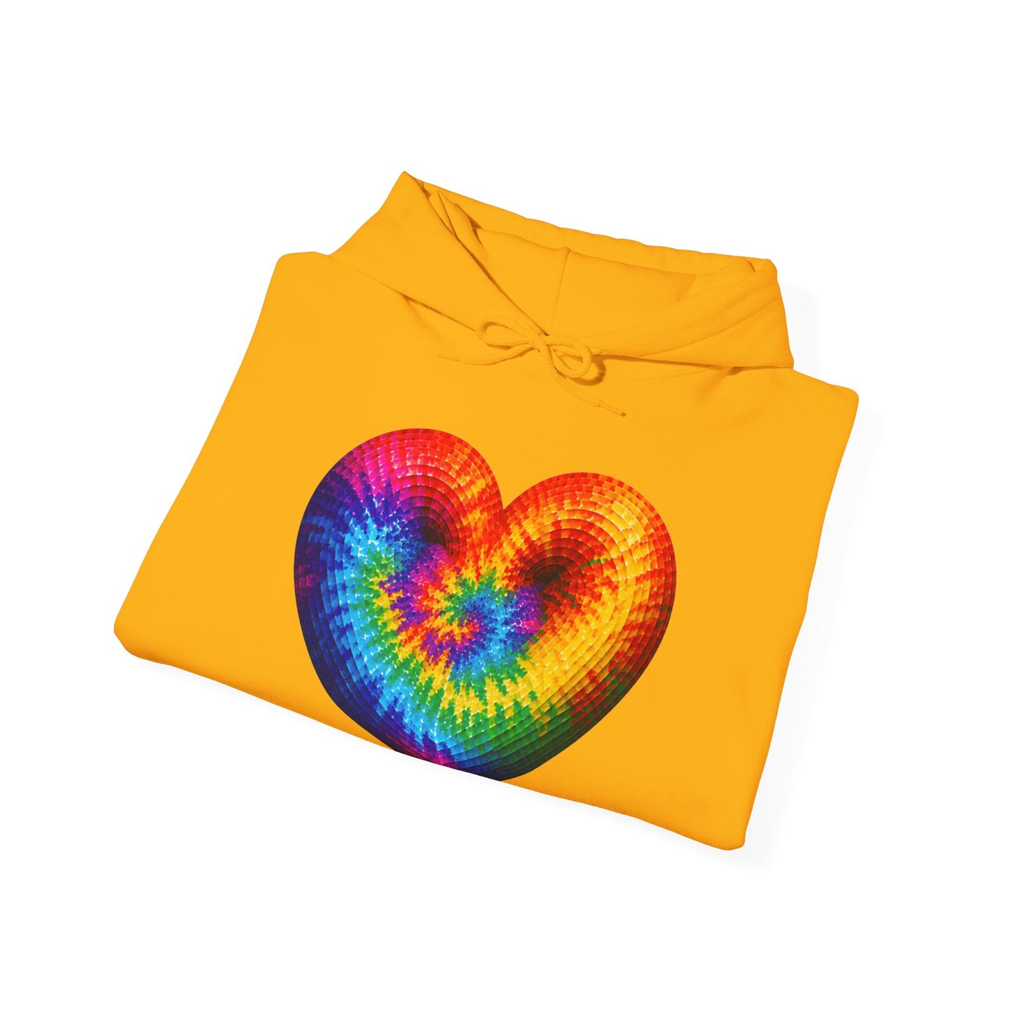 Tie-Dye Heart Hoodie | The Good Vibes Collection
