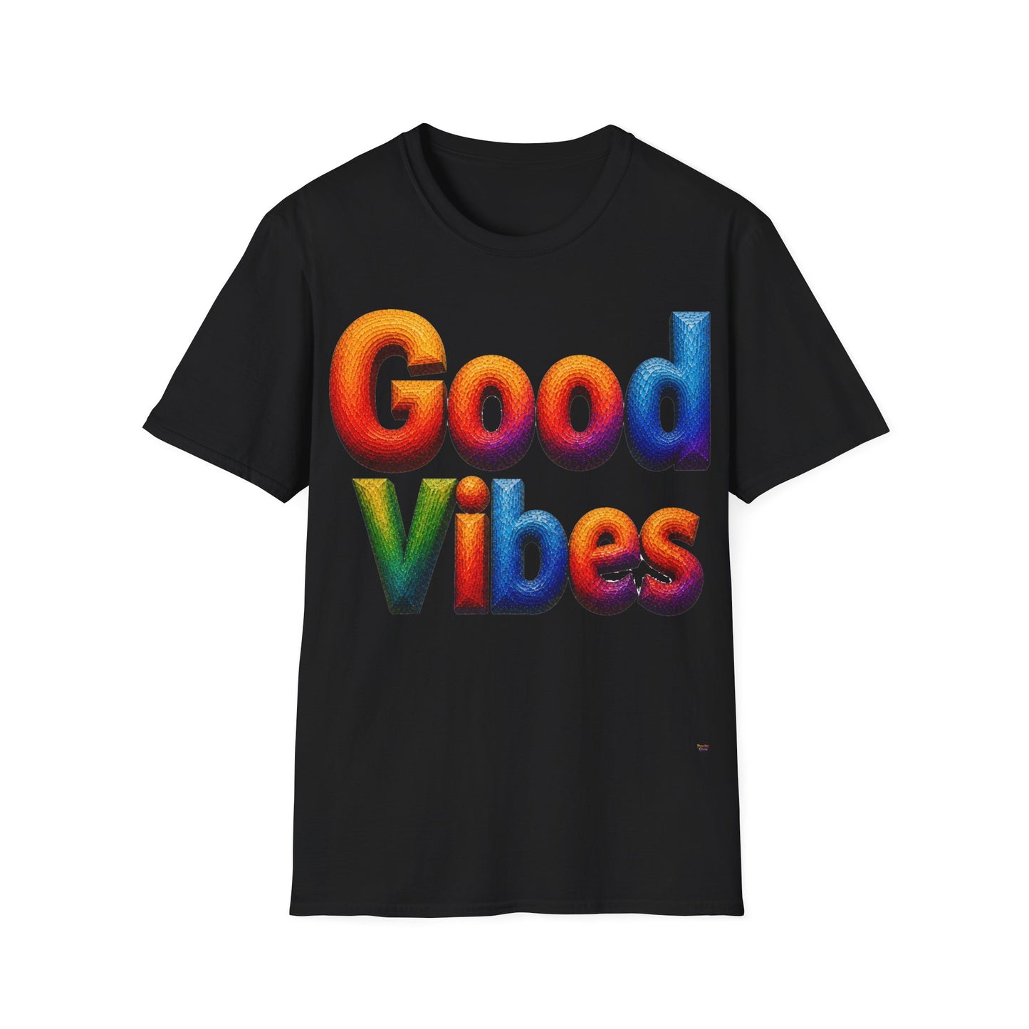 Colorful Good Vibes T-Shirt | 13 Colors | S - 3XL