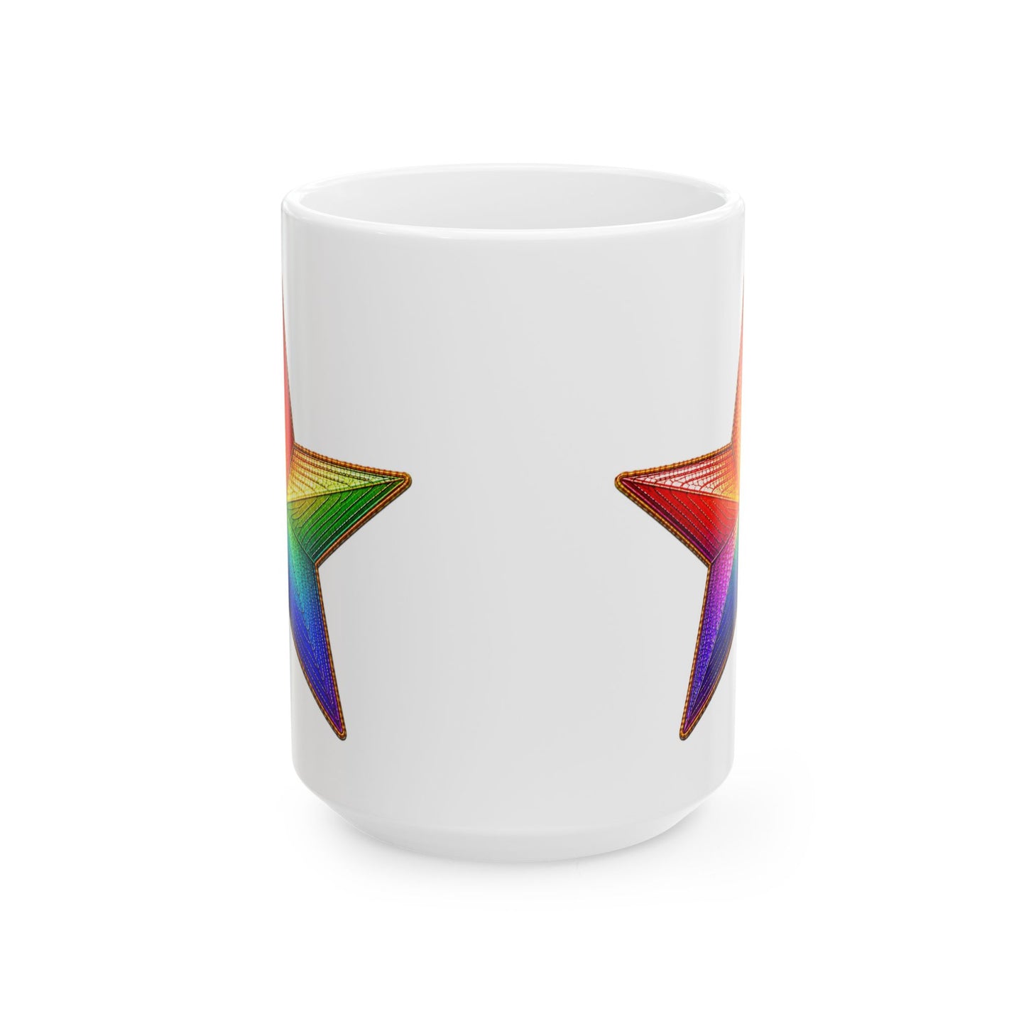 Good Vibes Star Mug | Ceramic Coffee Mug 11oz. | 15oz.