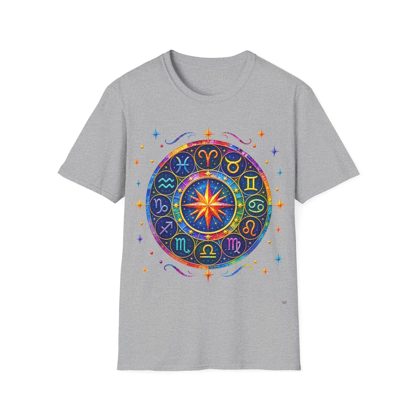 Zodiac Wheel T-Shirt | 13 Colors | S - 3XL