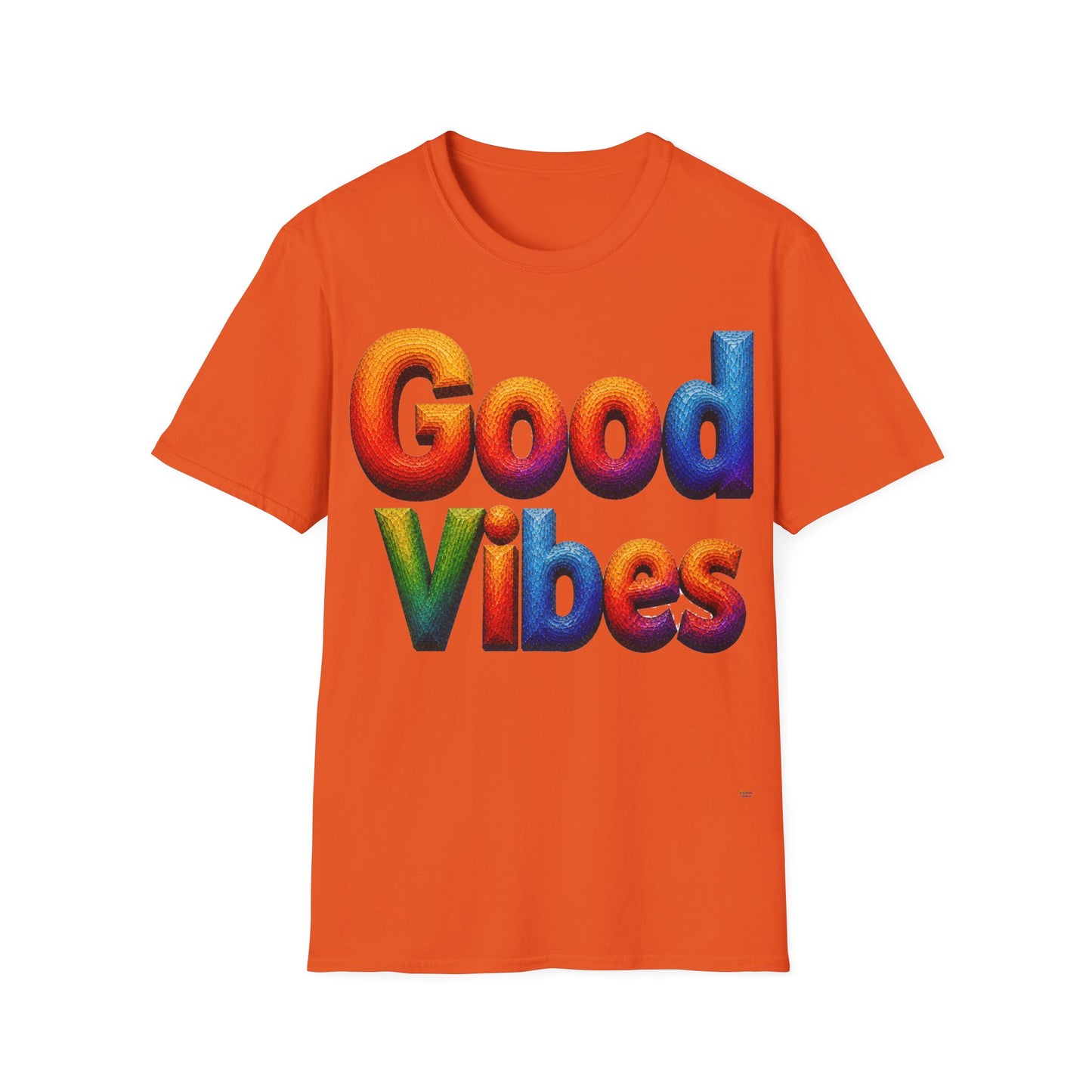 Colorful Good Vibes T-Shirt | 13 Colors | S - 3XL