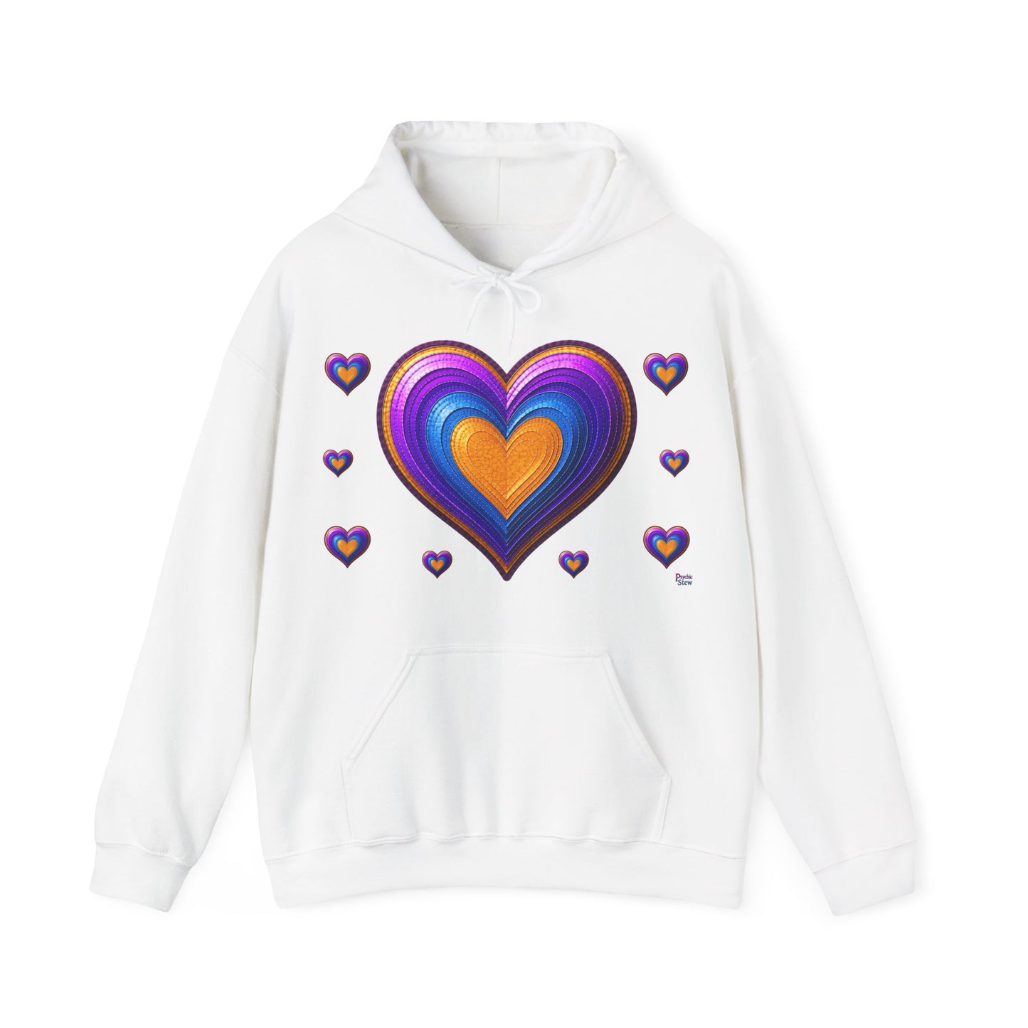 3D Heart Hoodie | The Zodiac Collection