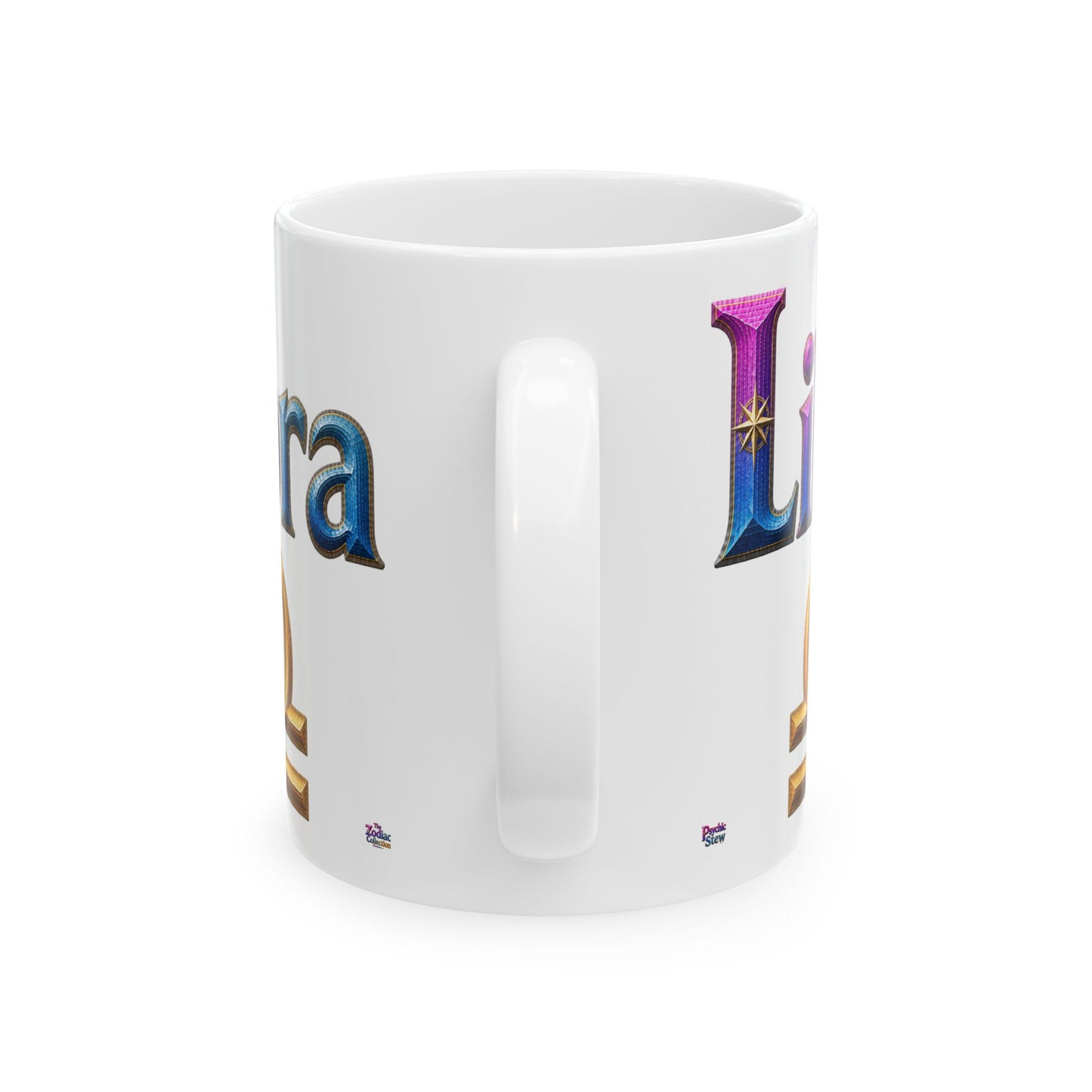 Libra Zodiac Mug | Ceramic Coffee Mug 11oz. | 15oz.