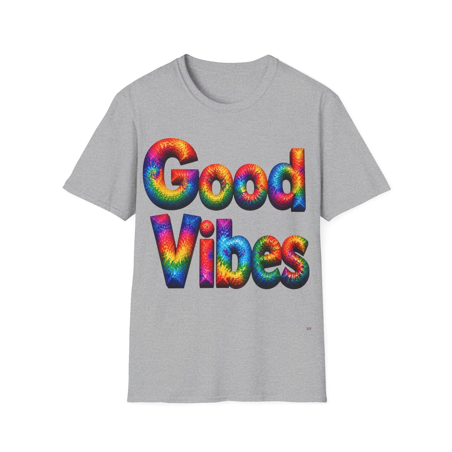 Good Vibes Tie-Dye T-Shirt | 13 Colors | S - 3XL