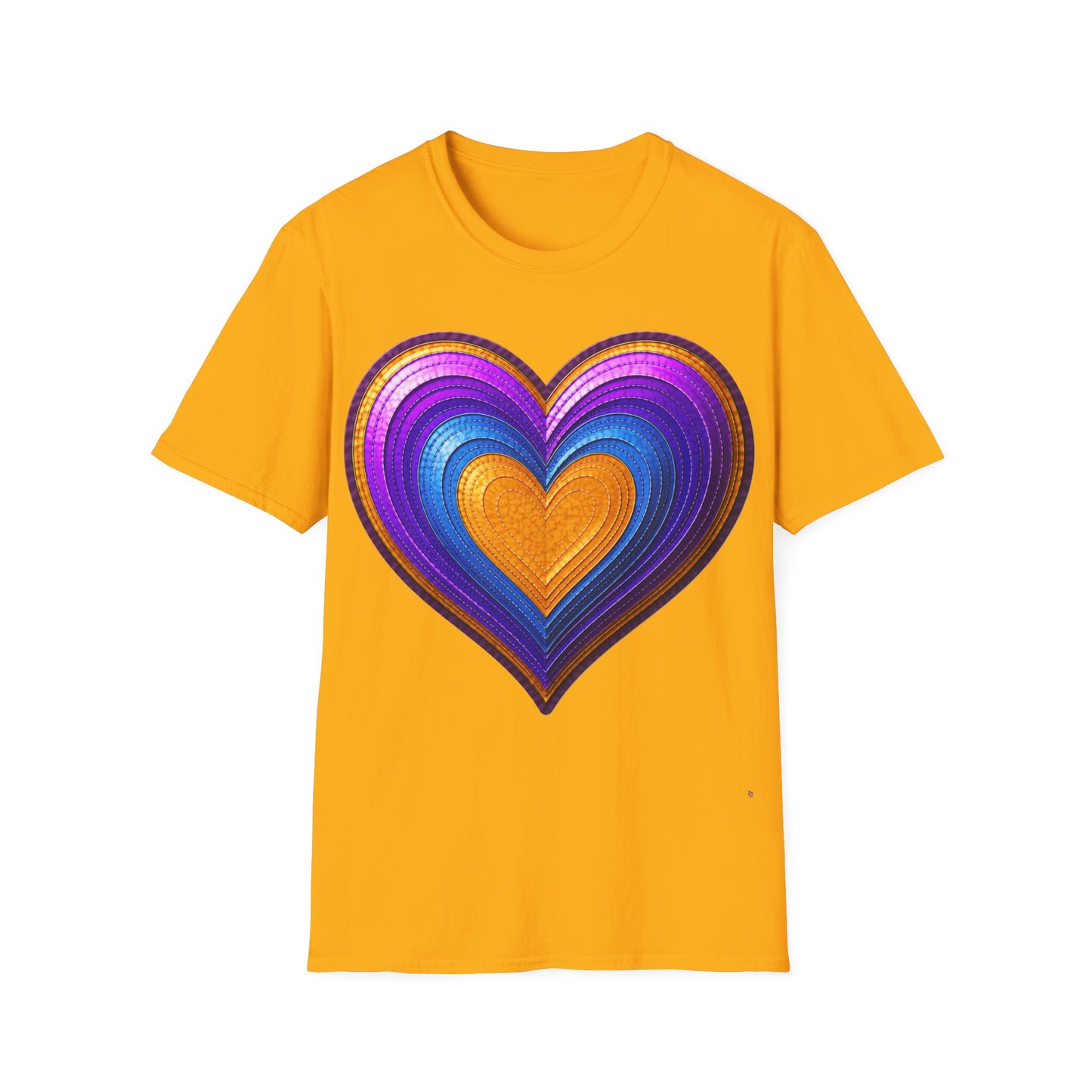 The 3D Heart T-Shirt | 14 Colors | S - 3XL