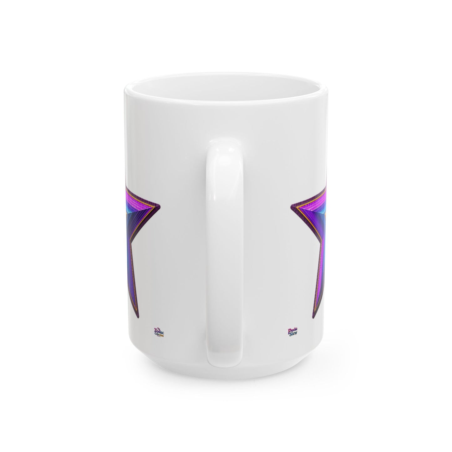 Zodiac 3D Star Mug | Ceramic Coffee Mug 11oz. | 15oz.