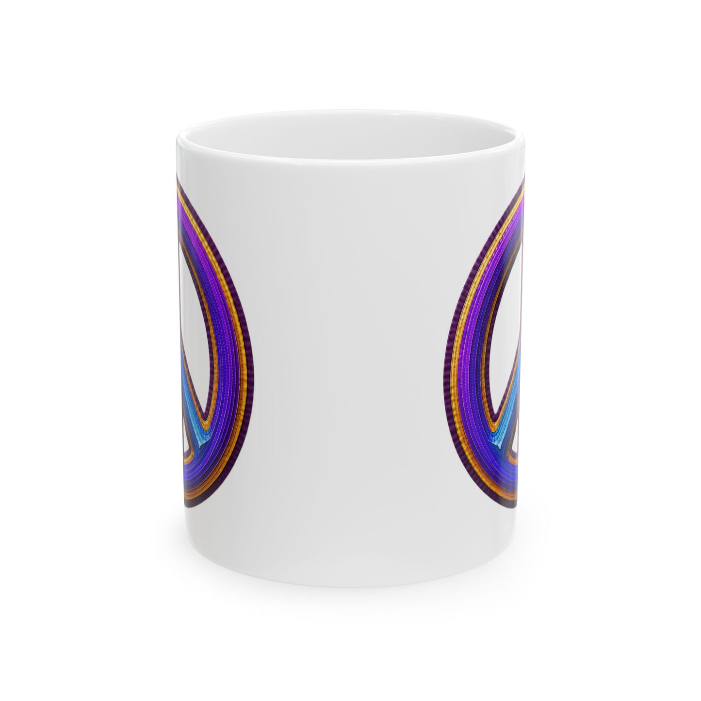 Zodiac 3D Peace Mug | Ceramic Coffee Mug 11oz. | 15oz.