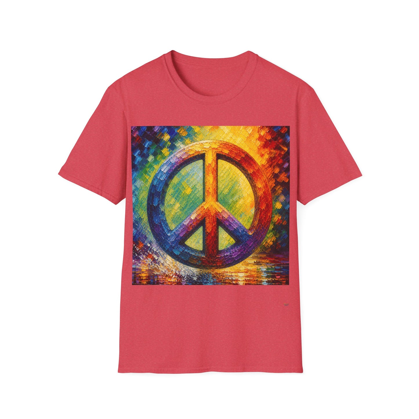 Good Vibes Pretty Peace T-Shirt | 13 Colors | S - 3XL