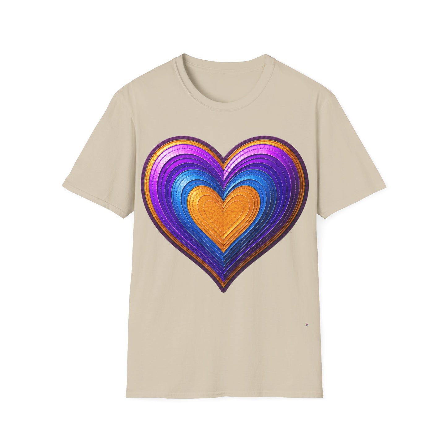 The 3D Heart T-Shirt | 14 Colors | S - 3XL