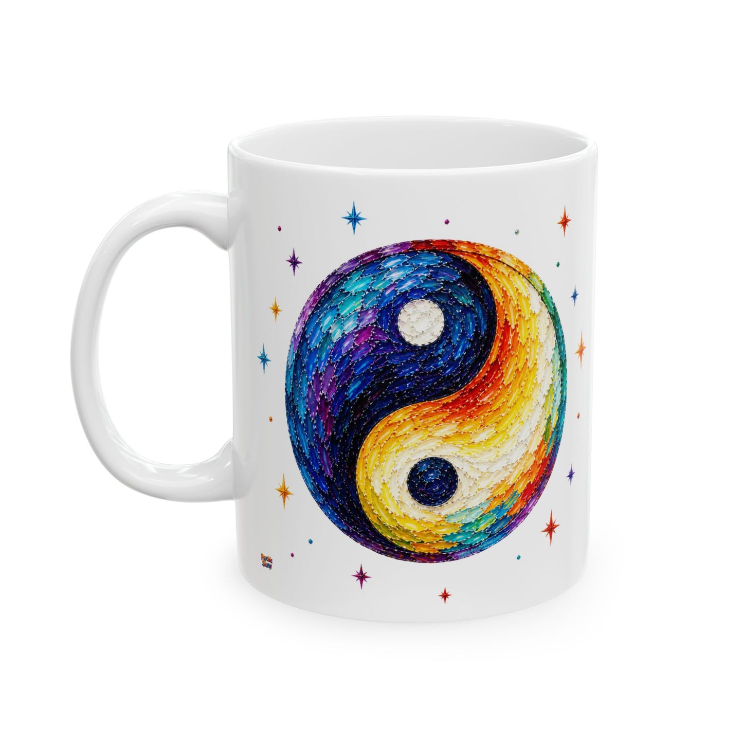 Yin-Yang Mug | Ceramic Coffee Mug 11oz. | 15oz.