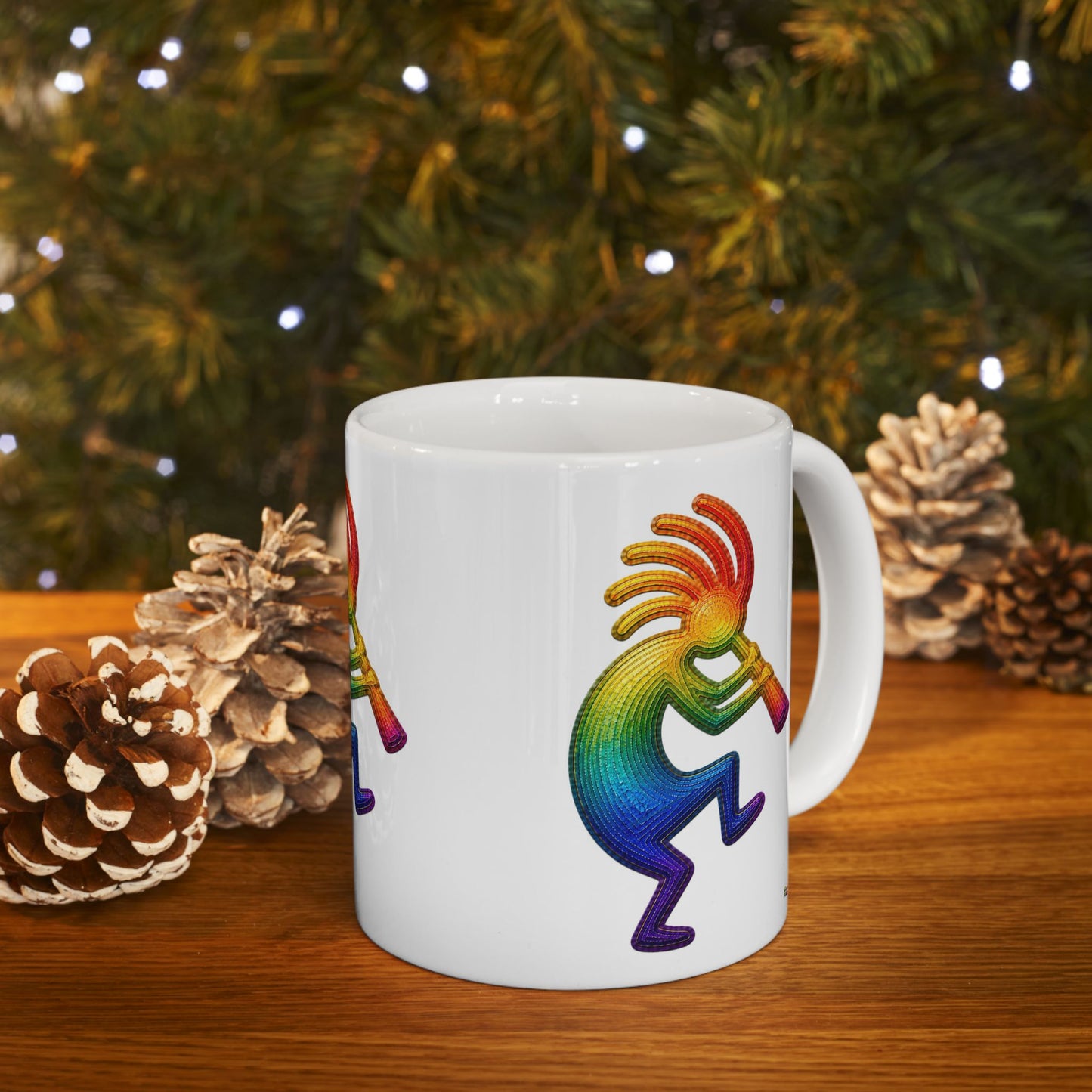 Good Vibes Kokopelli Mug | Ceramic Coffee Mug 11oz. | 15oz.