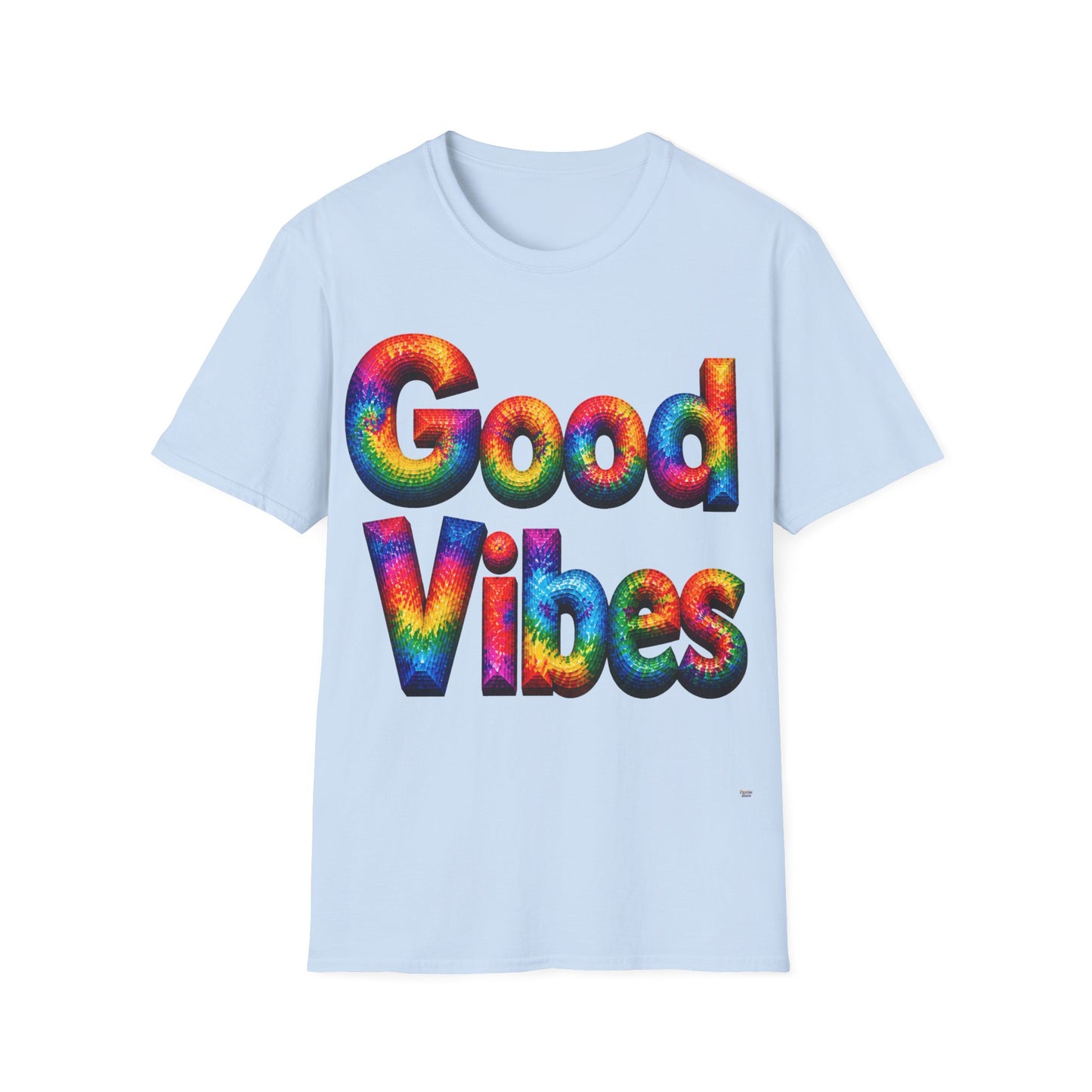 Good Vibes Tie-Dye T-Shirt | 13 Colors | S - 3XL
