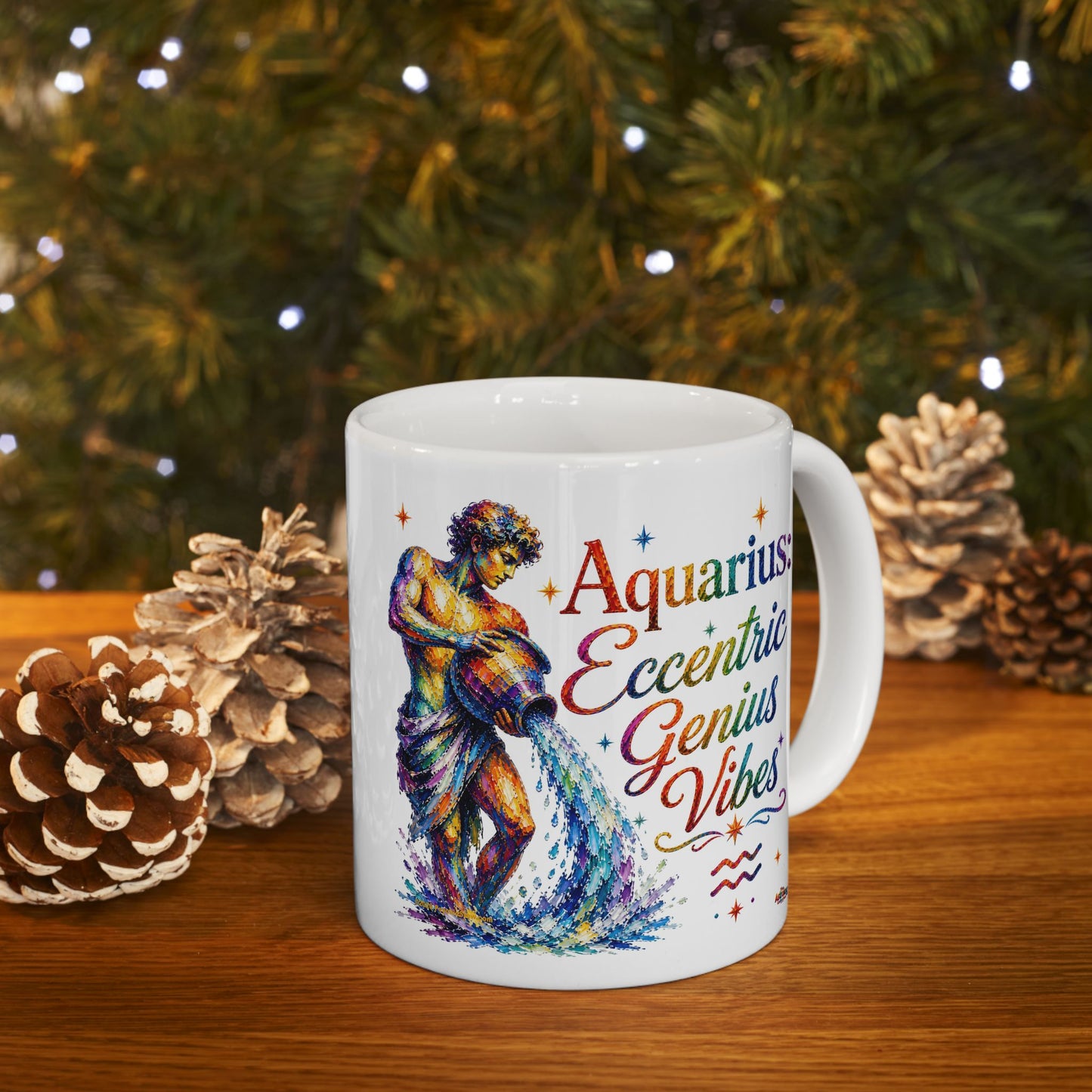 The Aquarius Mug | Ceramic Coffee Mug 11oz. | 15oz.