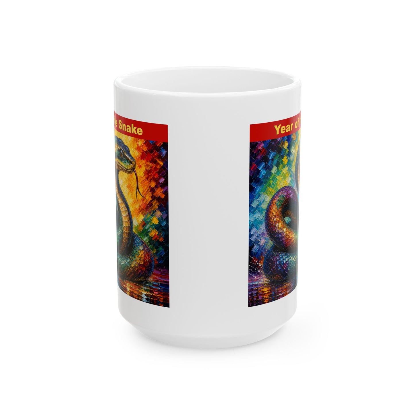 Eastern Year of the Snake Mug | Ceramic Coffee Mug 11oz. | 15oz.