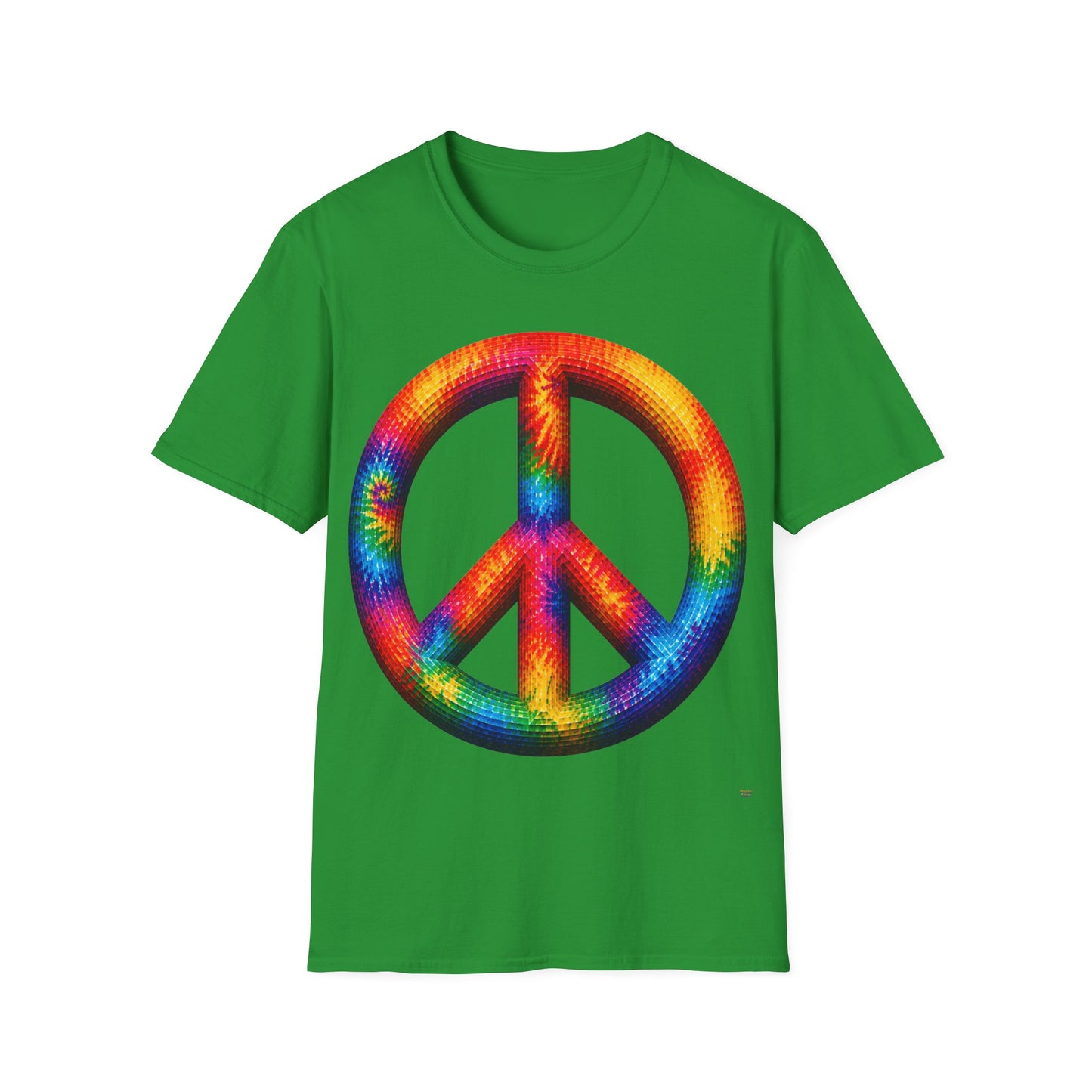 Good Vibes Tie-Dye Peace T-Shirt | 13 Colors | S - 3XL