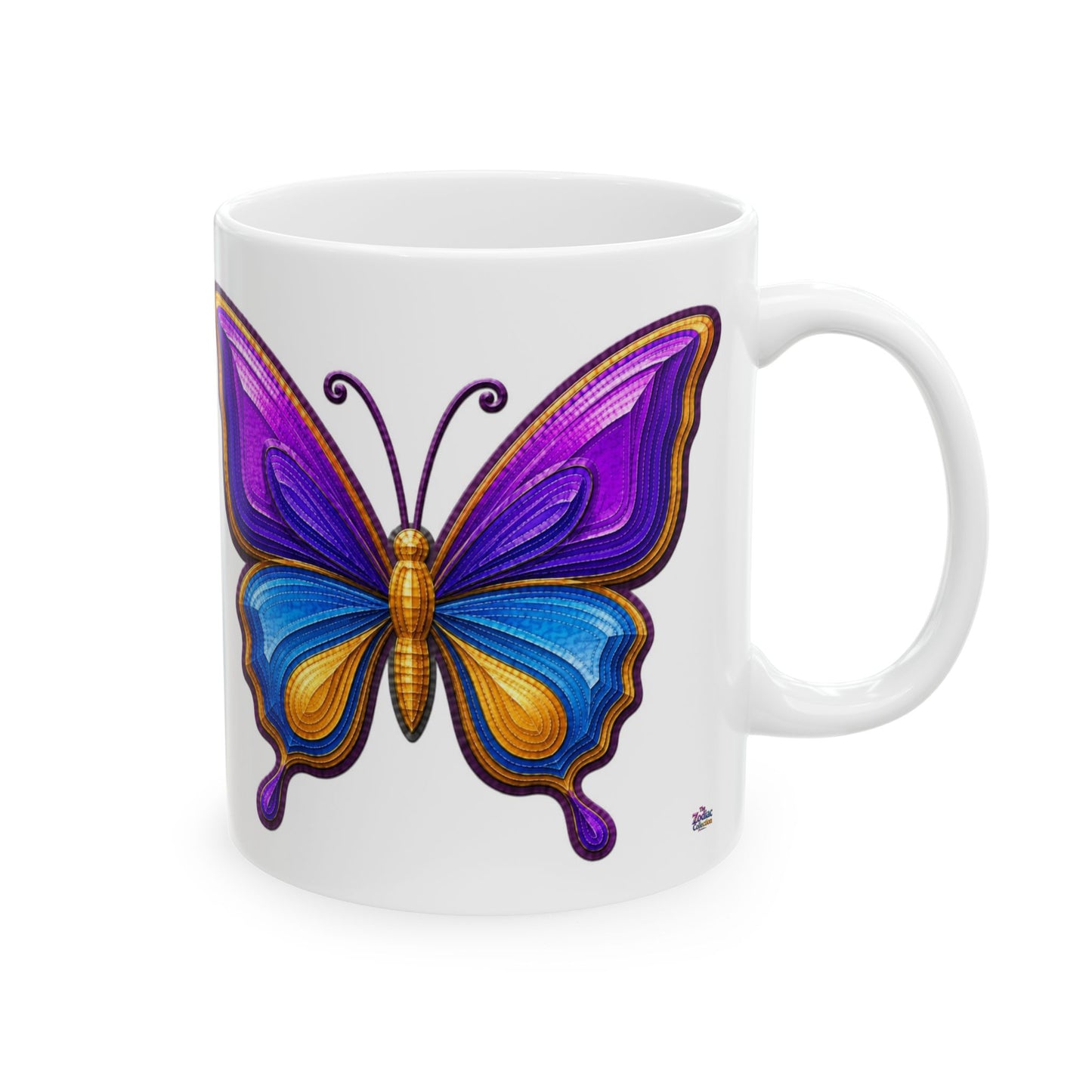 Zodiac 3D Butterfly Mug | Ceramic Coffee Mug 11oz. | 15oz.
