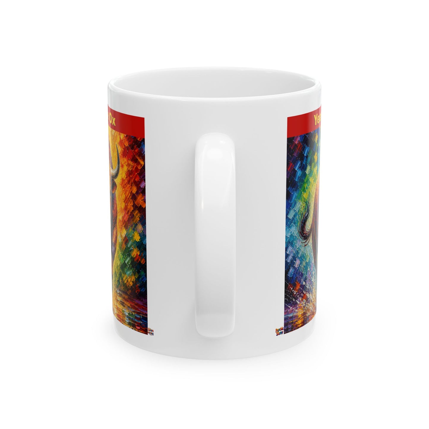 Eastern Year of the Ox Mug | Ceramic Coffee Mug 11oz. | 15oz.